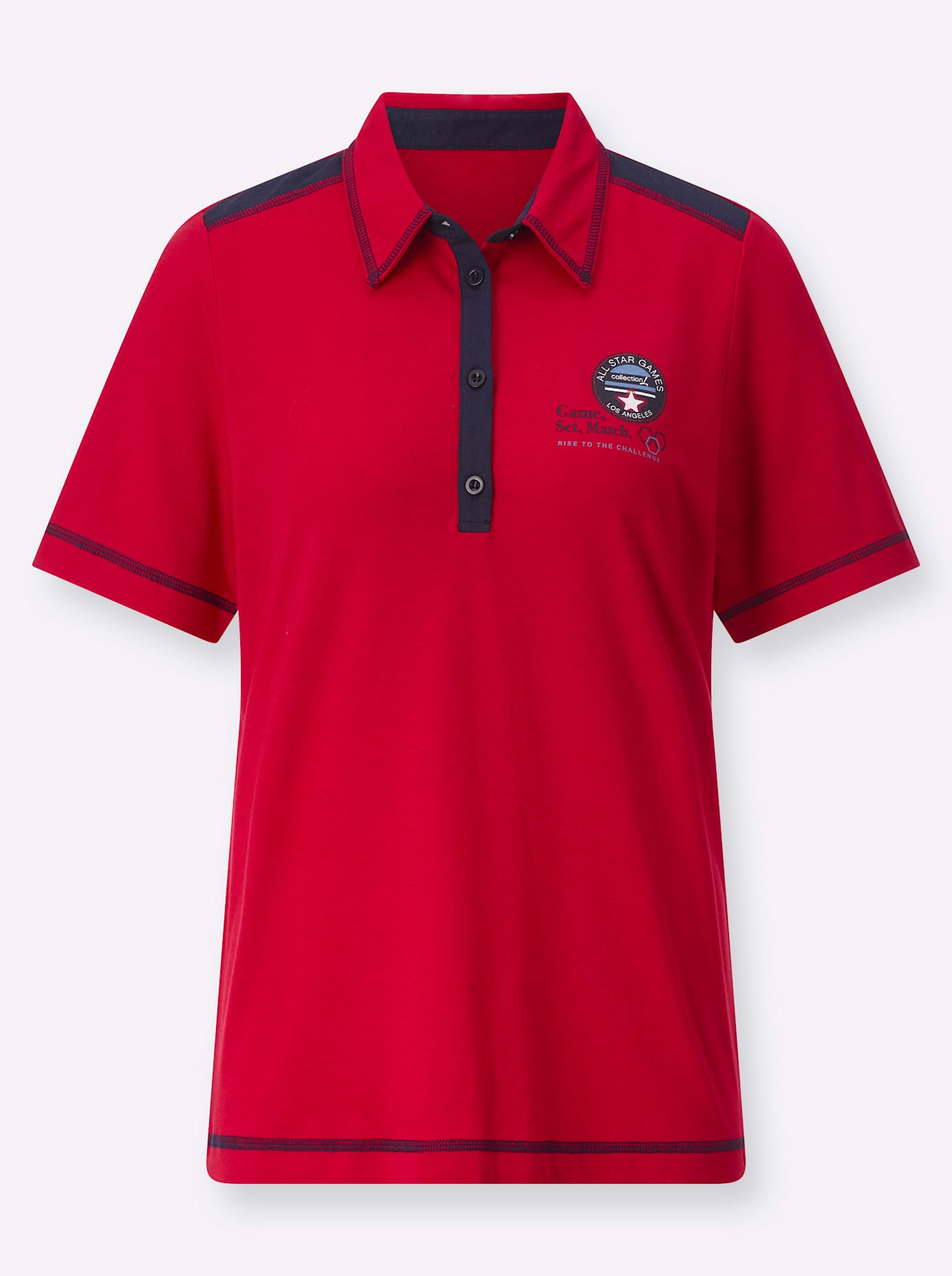 Casual Looks Poloshirt »Shirt«, (1 tlg.)