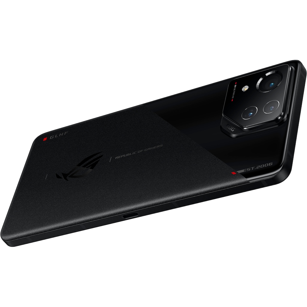 Asus Smartphone »Rog Phone 8«, schwarz, 17,22 cm/6,78 Zoll, 256 GB Speicherplatz, 50 MP Kamera