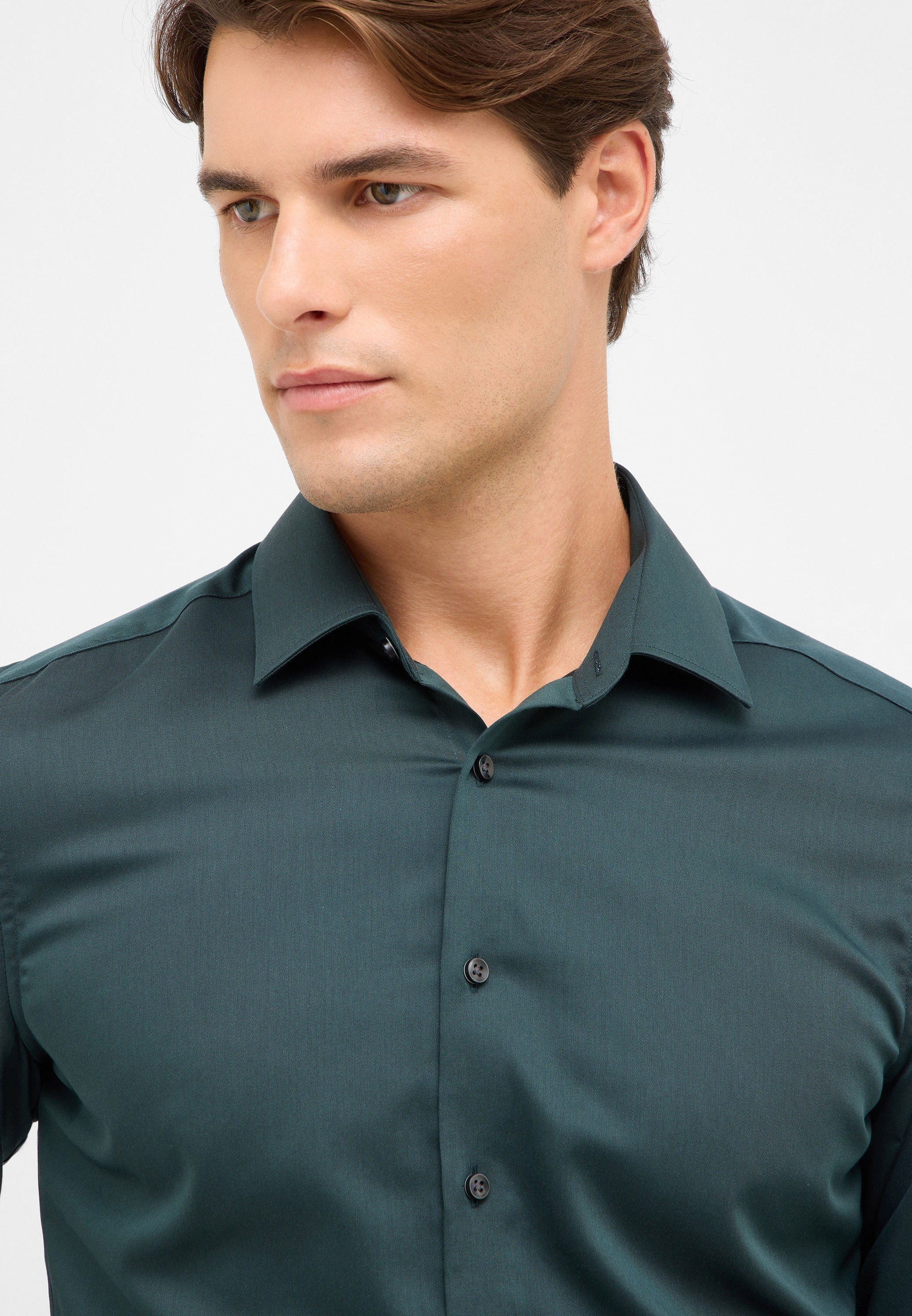 Eterna Langarmhemd »SLIM FIT«, NON IRON (bügelfrei)