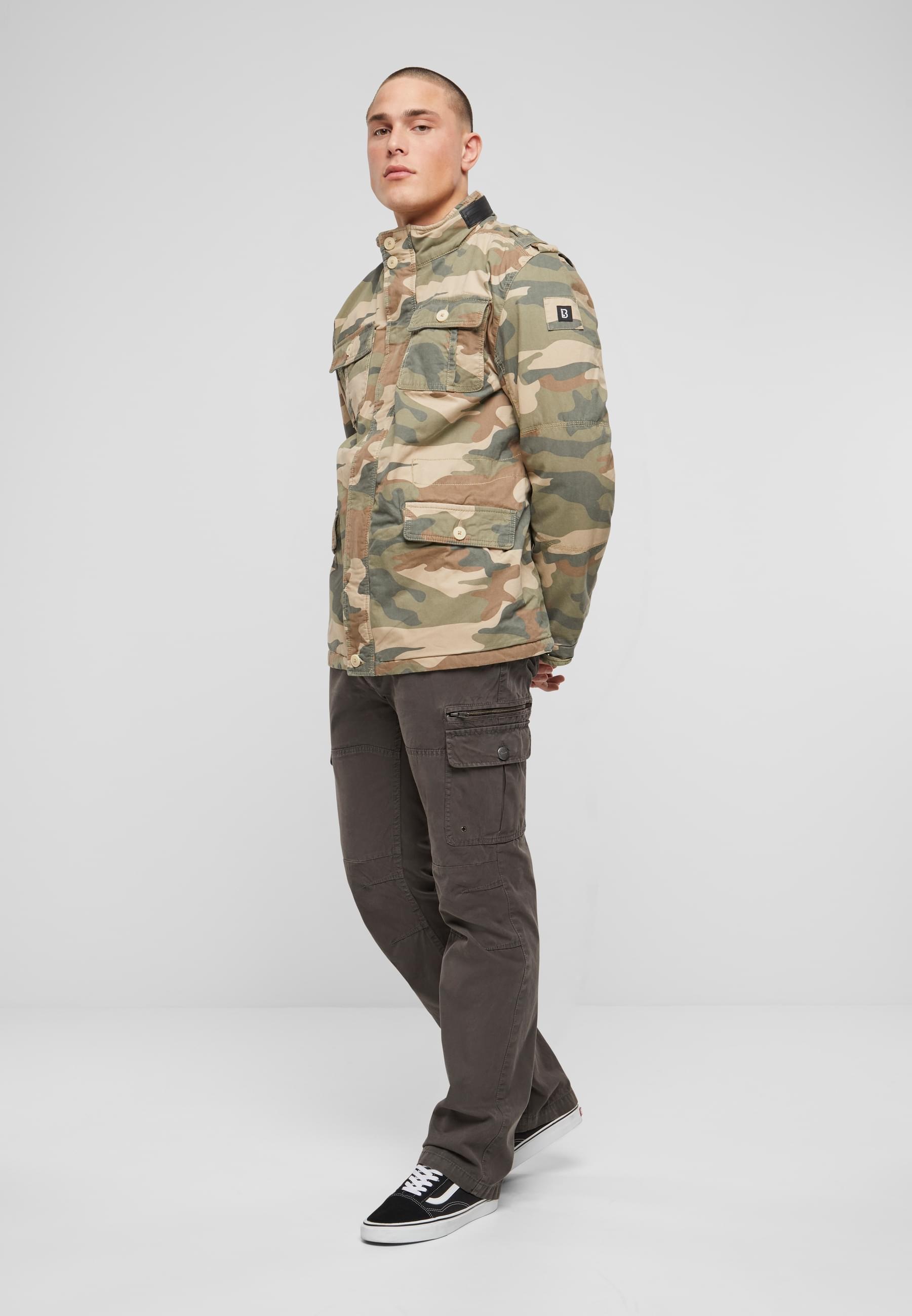 Brandit Allwetterjacke »Brandit Herren Britannia Winter Jacket«, (1 St.), ohne Kapuze