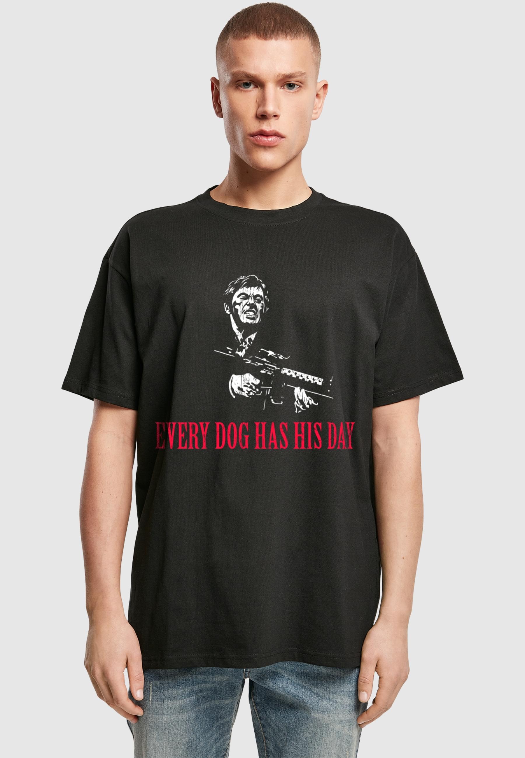 Merchcode T-Shirt »Merchcode Scarface Every Dog Oversize Tee«, (1 tlg.)