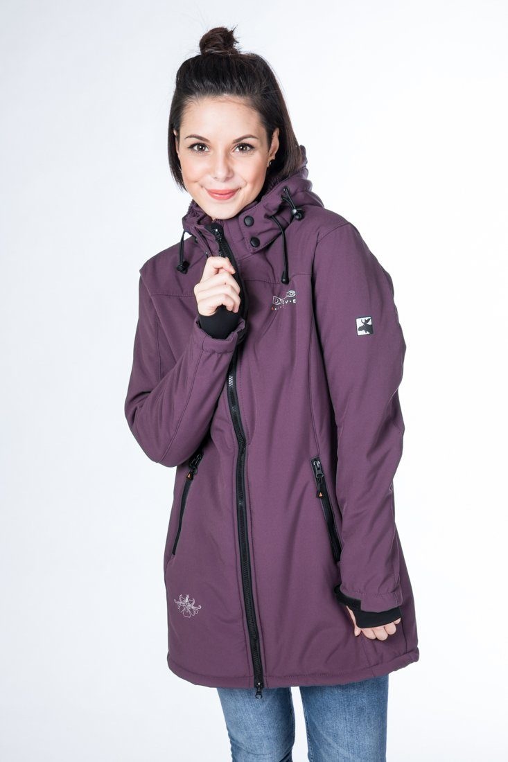 DEPROC Active Softshellmantel "KEELE PEAK II WOMEN" auch in Großen Größen e günstig online kaufen