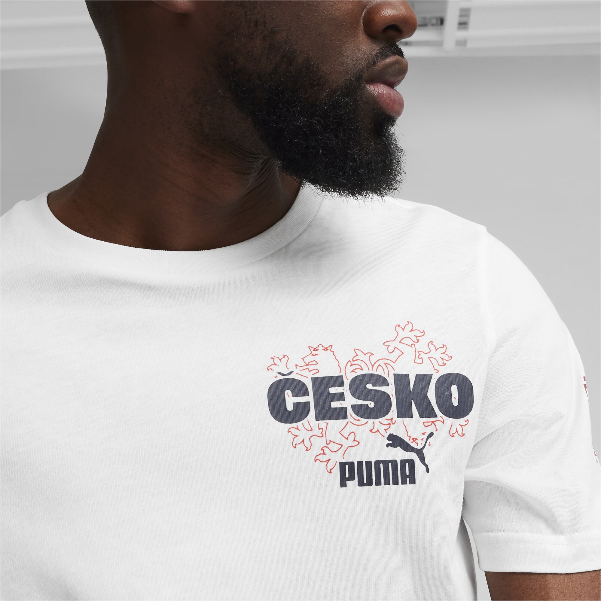 PUMA T-Shirt »Tschechische Republik Ftblicons T-Shirt Herren«
