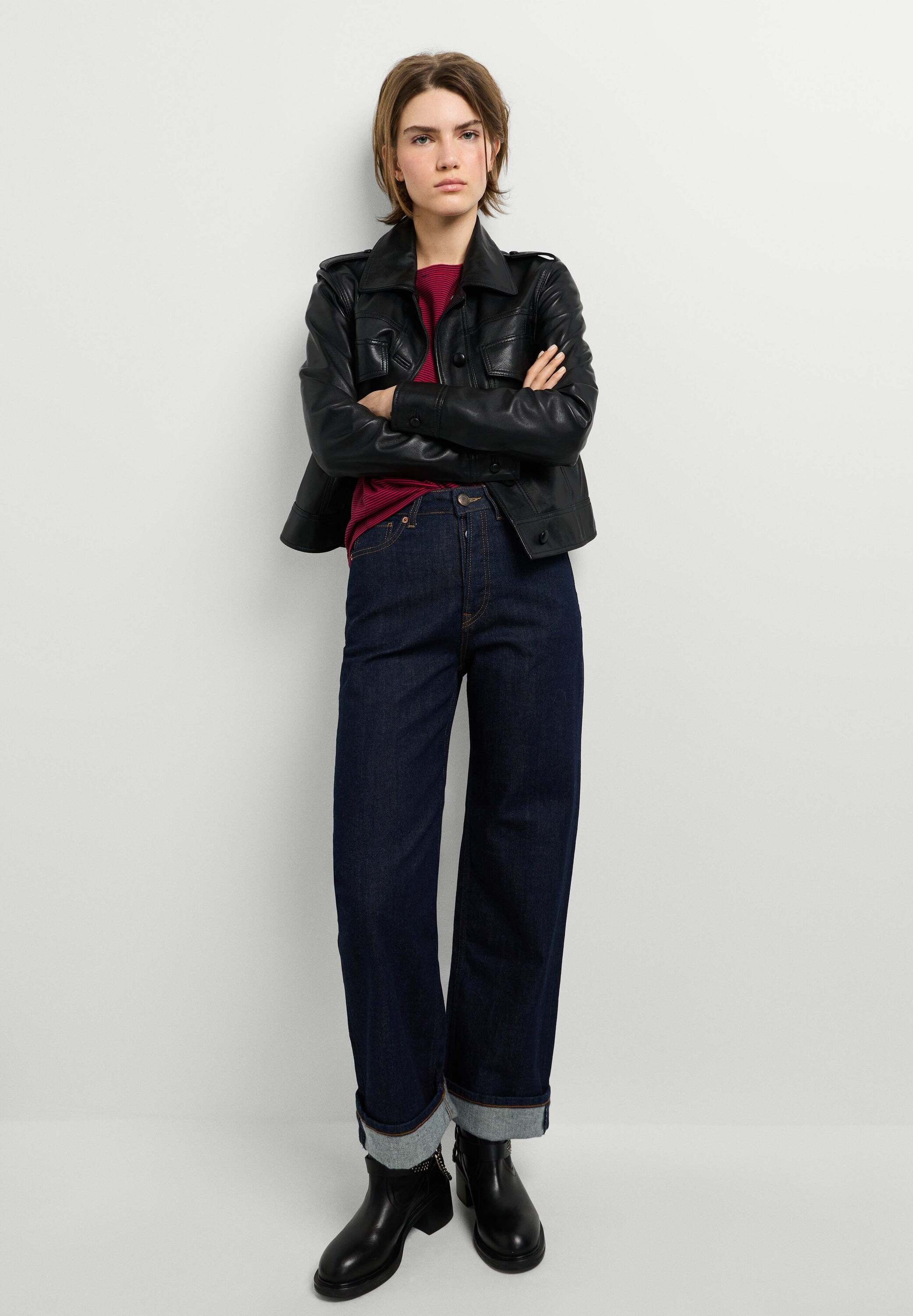 Pepe Jeans Straight-Jeans "straight leg jeans STRAIGHT JEANS UHW LEXA"