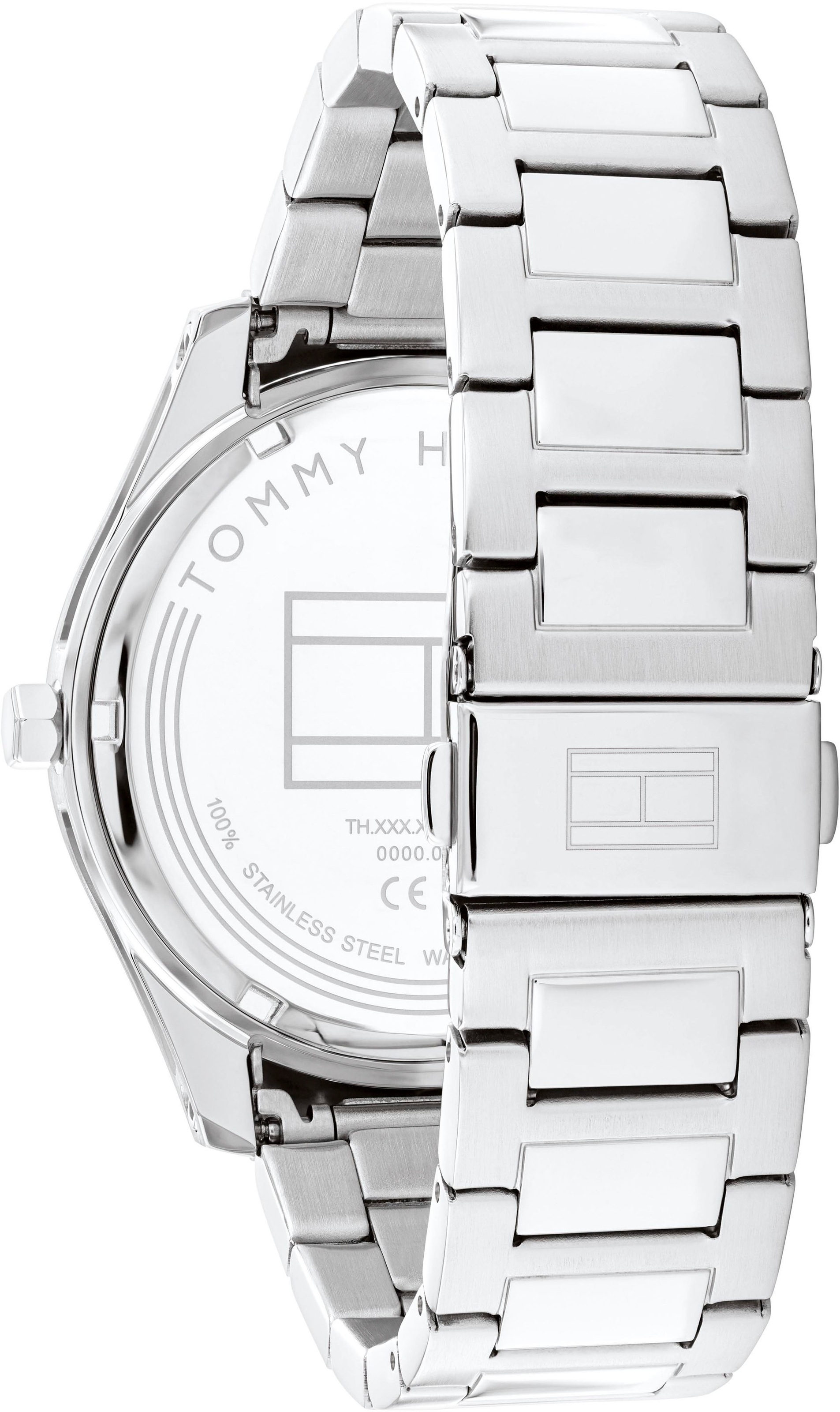 Tommy Hilfiger Multifunktionsuhr »CASUAL, 1710532«, Quarzuhr, Armbanduhr, Herrenuhr, Datum, 12/24-Std.-Anzeige, analog