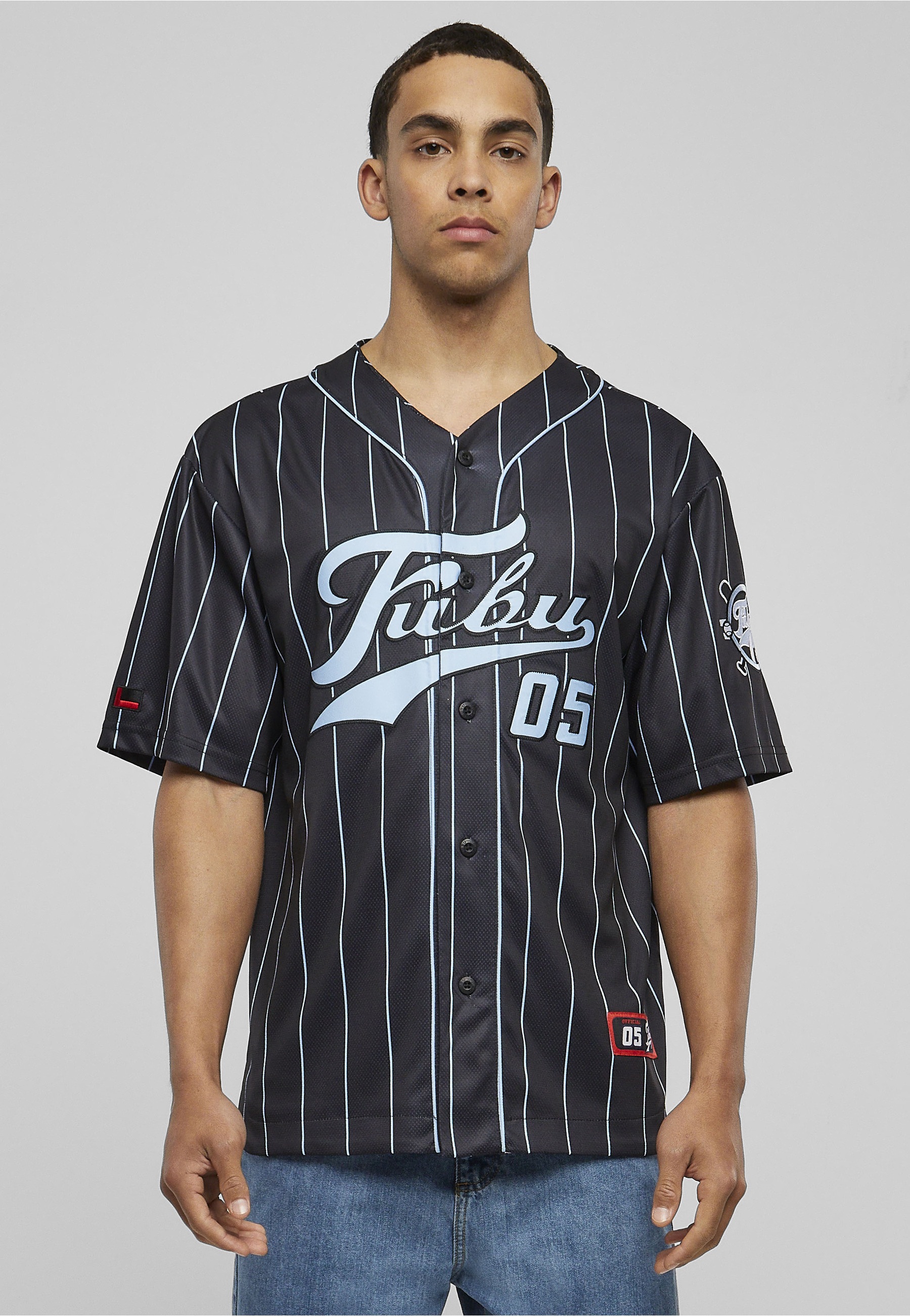 Fubu T-Shirt »Fubu Herren FM232-004-1 FUBU Varsity Mesh Tee« 1 Stk.