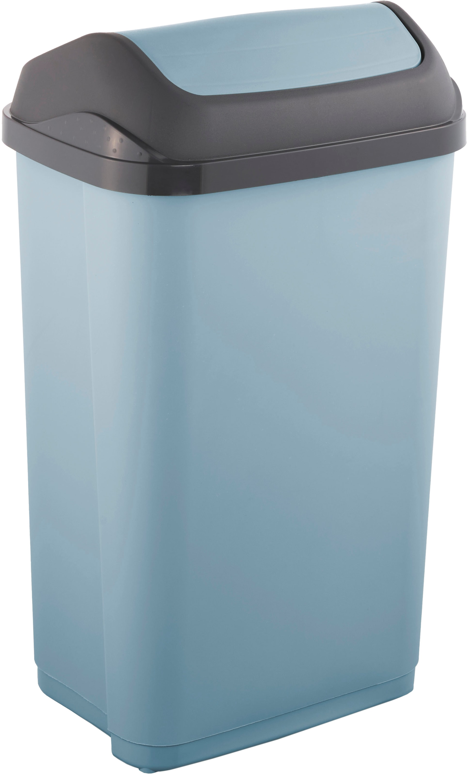 keeeper Mülleimer »swantje, Abfallbehälter mit Schwingdeckel« 1 Behälter 50 l, Made in Europe, 38,5 x 29 x 66 cm