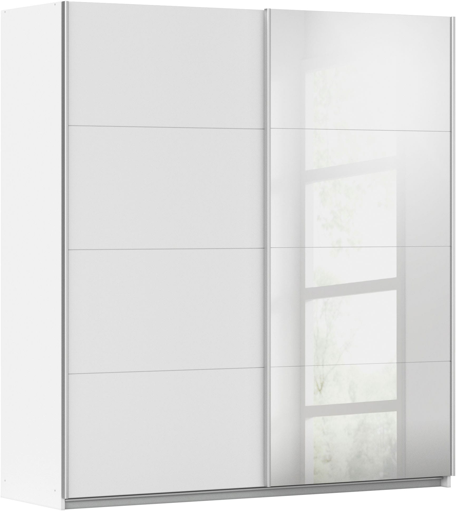 rauch Schwebetürenschrank "Kleiderschrank Schrank KinderzimmerSUBITO" Dekor- & Spiegelelemente B 136 & 181 - Höhe 197 cm - MADE IN GERMANY