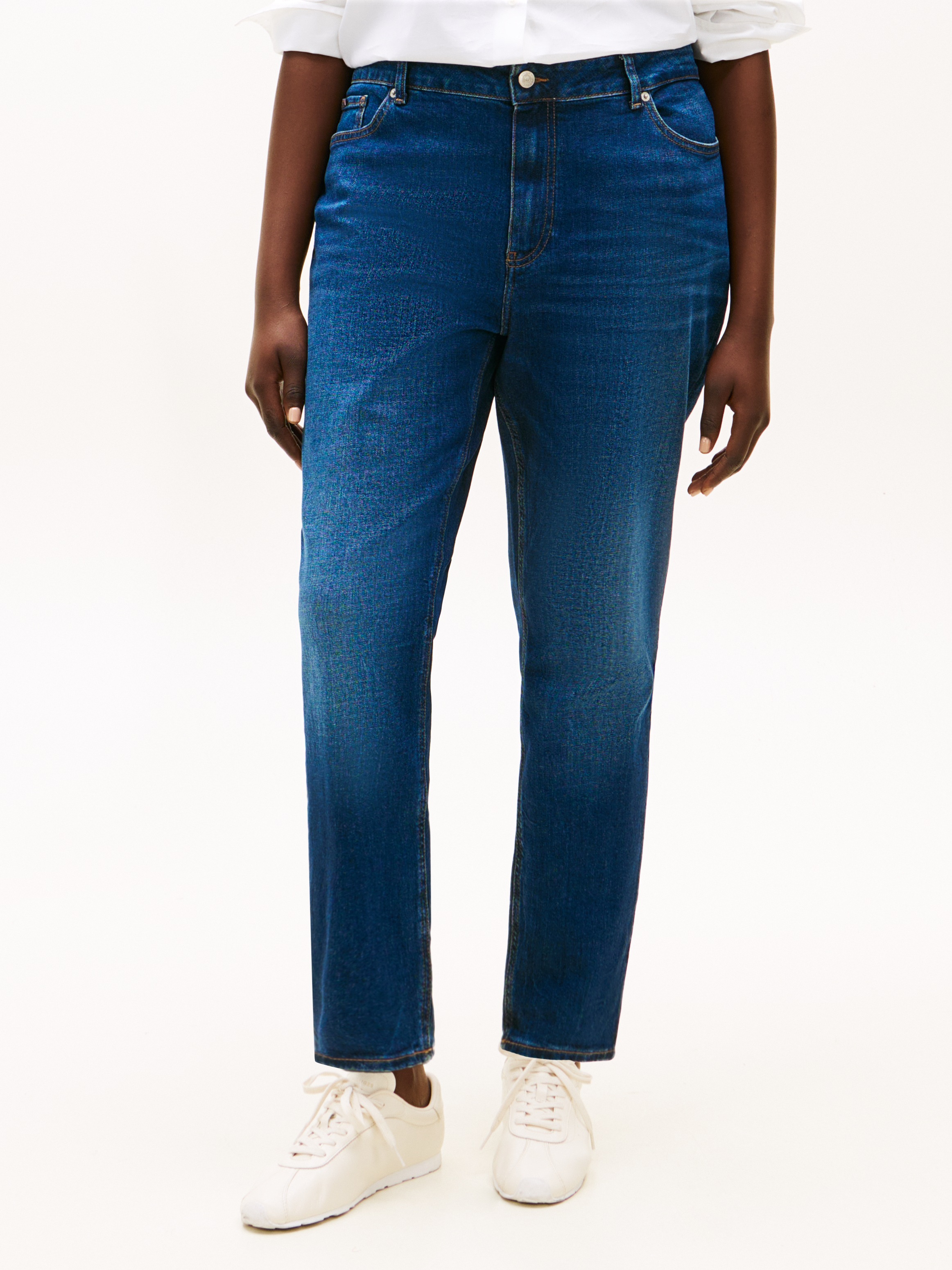 Tommy Hilfiger Curve Slim-fit-Jeans "CRV DNM NEW DOREEN SLIM RW" in großen günstig online kaufen