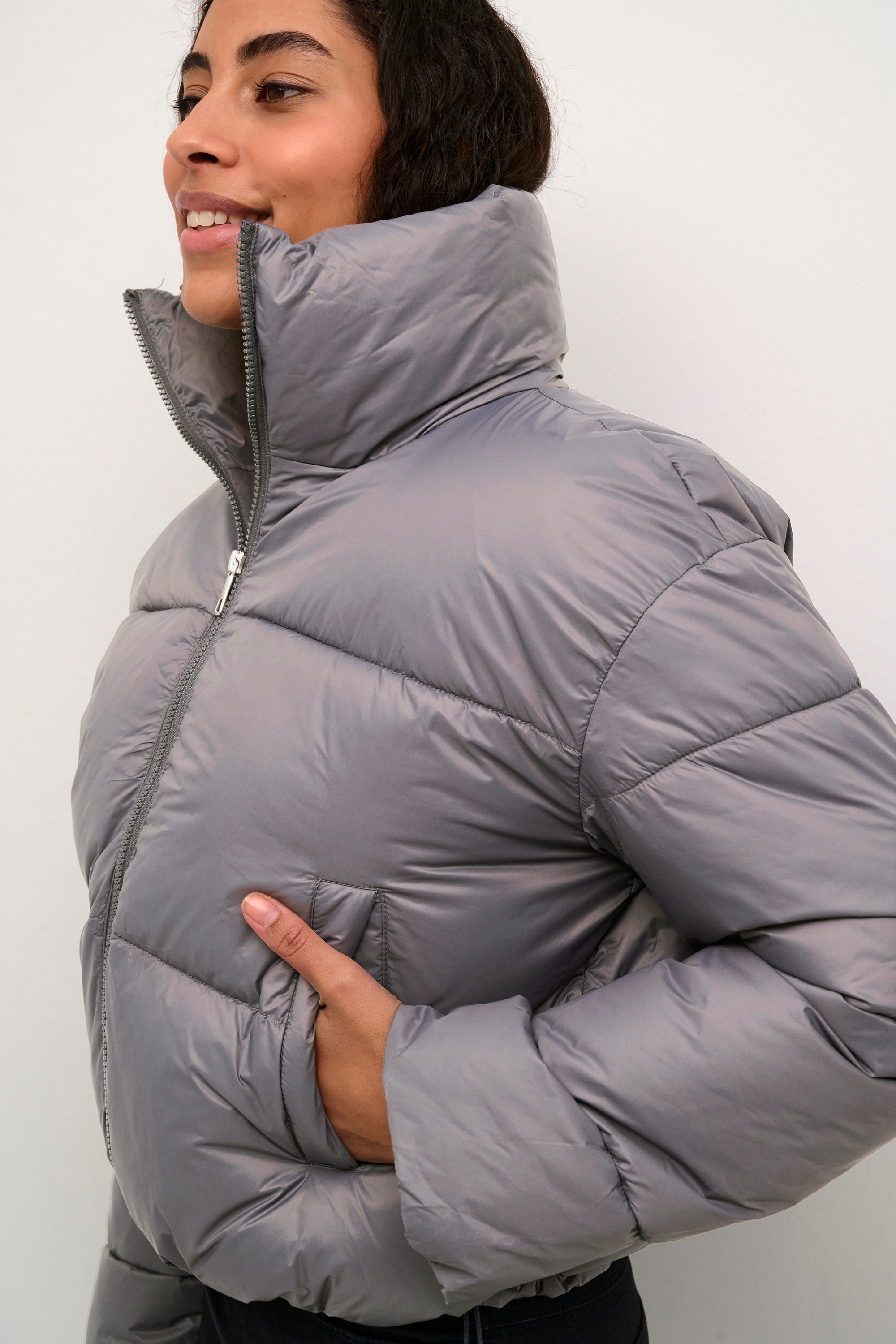 KAFFE Wintermantel »Jacke KAvictoria«