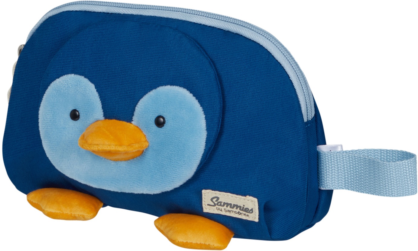 Samsonite Kulturbeutel »Happy Sammies ECO, Penguin Peter«, Kinder Waschtasche Kinder Reisekulturbeutel Kinder Beuty-Bag