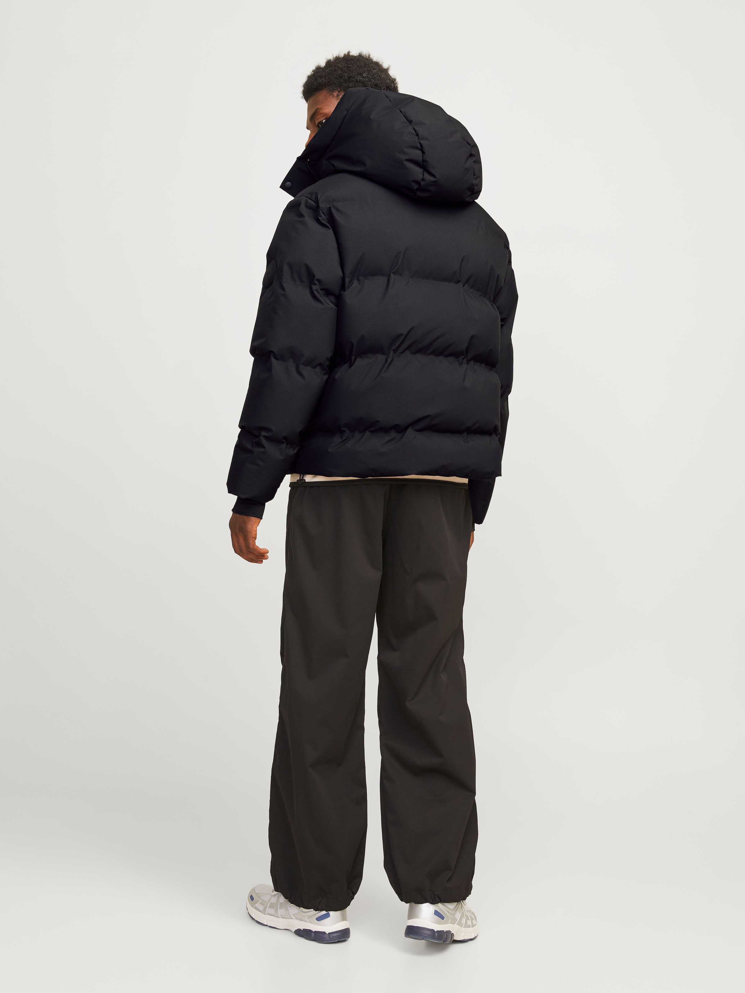 Jack & Jones Steppjacke »JCOALPHA PUFFER SN«, mit Kapuze