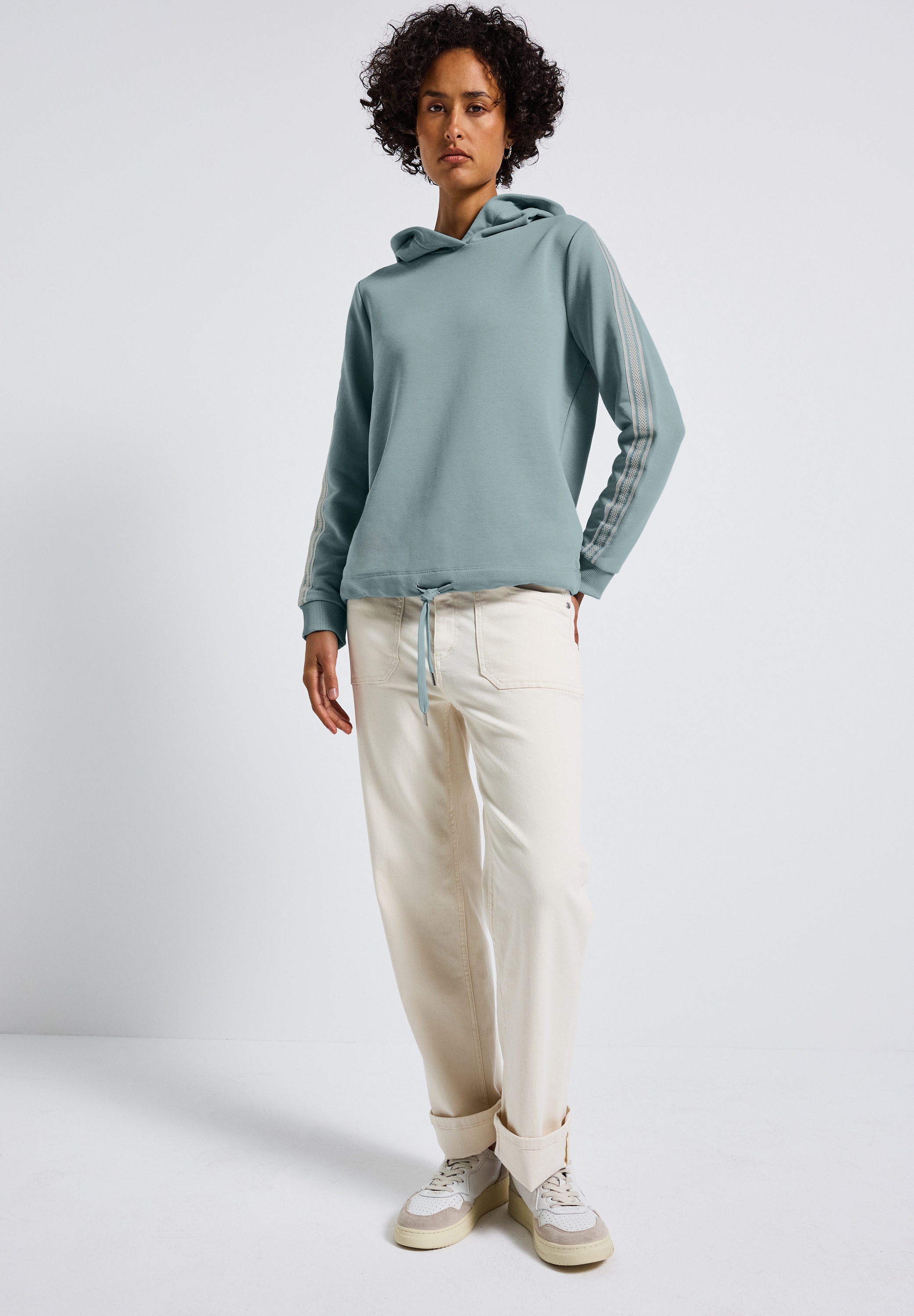 STREET ONE Hoodie, im soften Baumwoll-Mix
