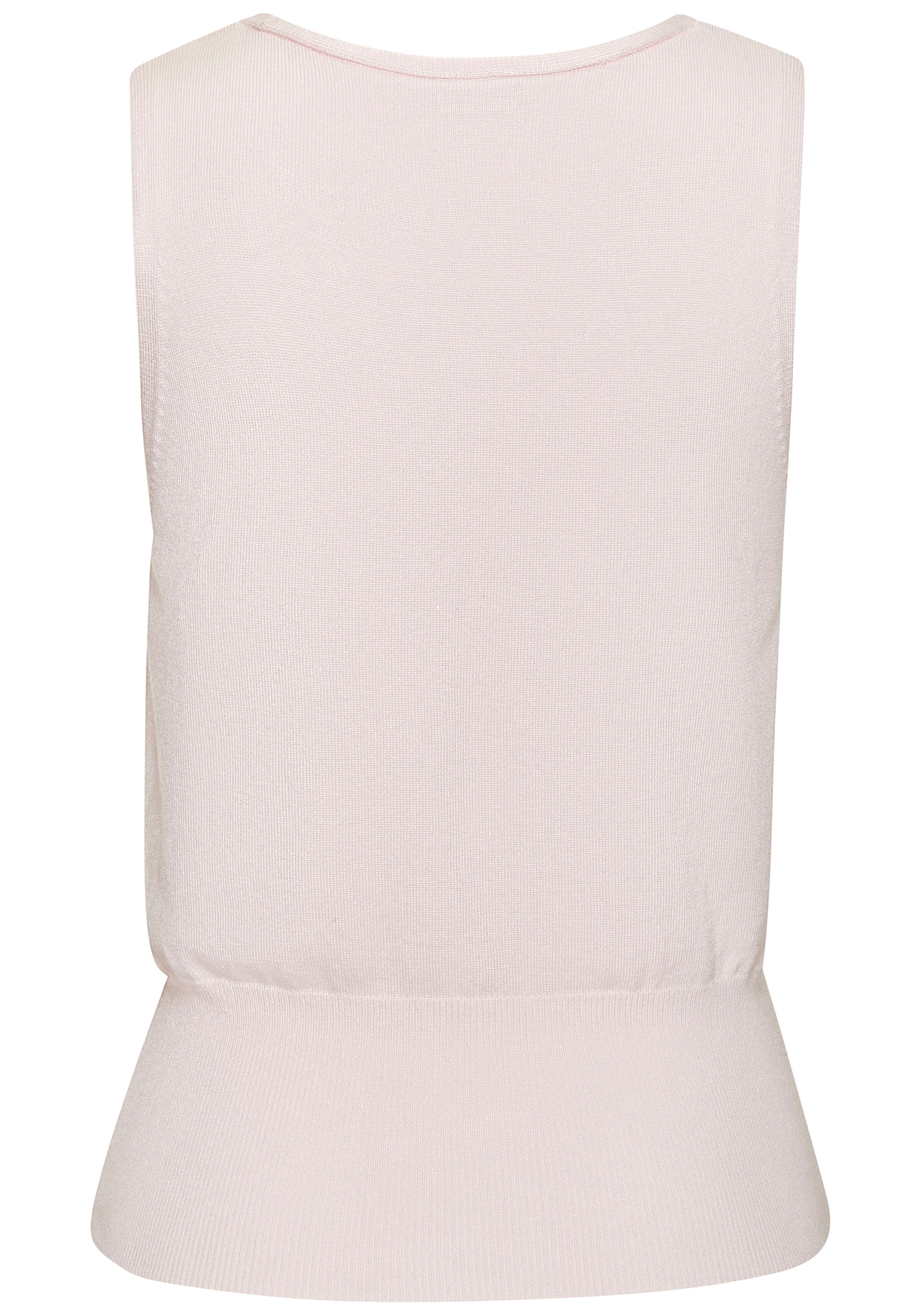 LASCANA Stricktop, mit figurschmeichelndem Strickmuster, figurbetonte Passform