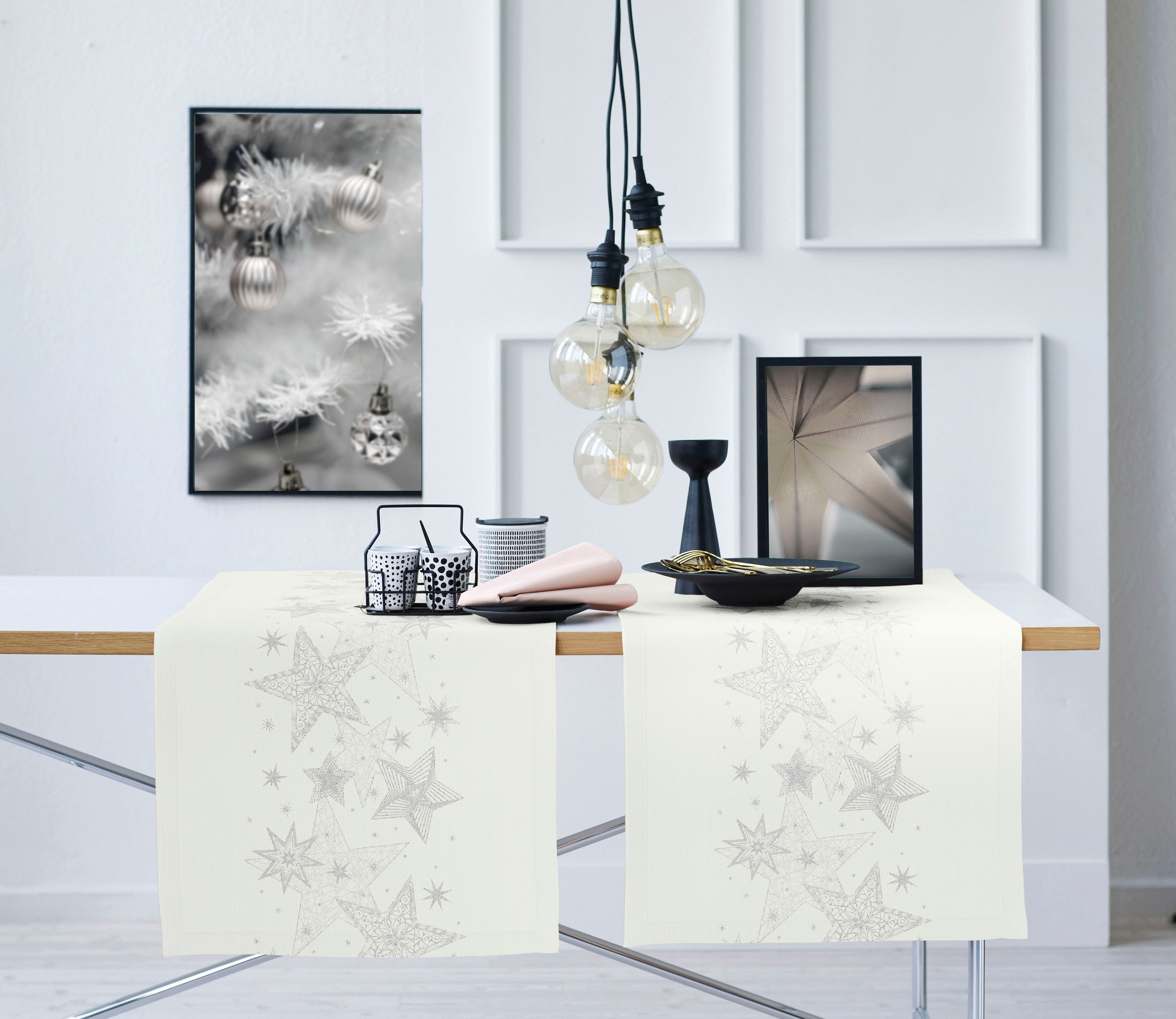 APELT Tischläufer "6303 CHRISTMAS GLAM, Weihnachtsdeko, Weihnachten" Lurex- günstig online kaufen