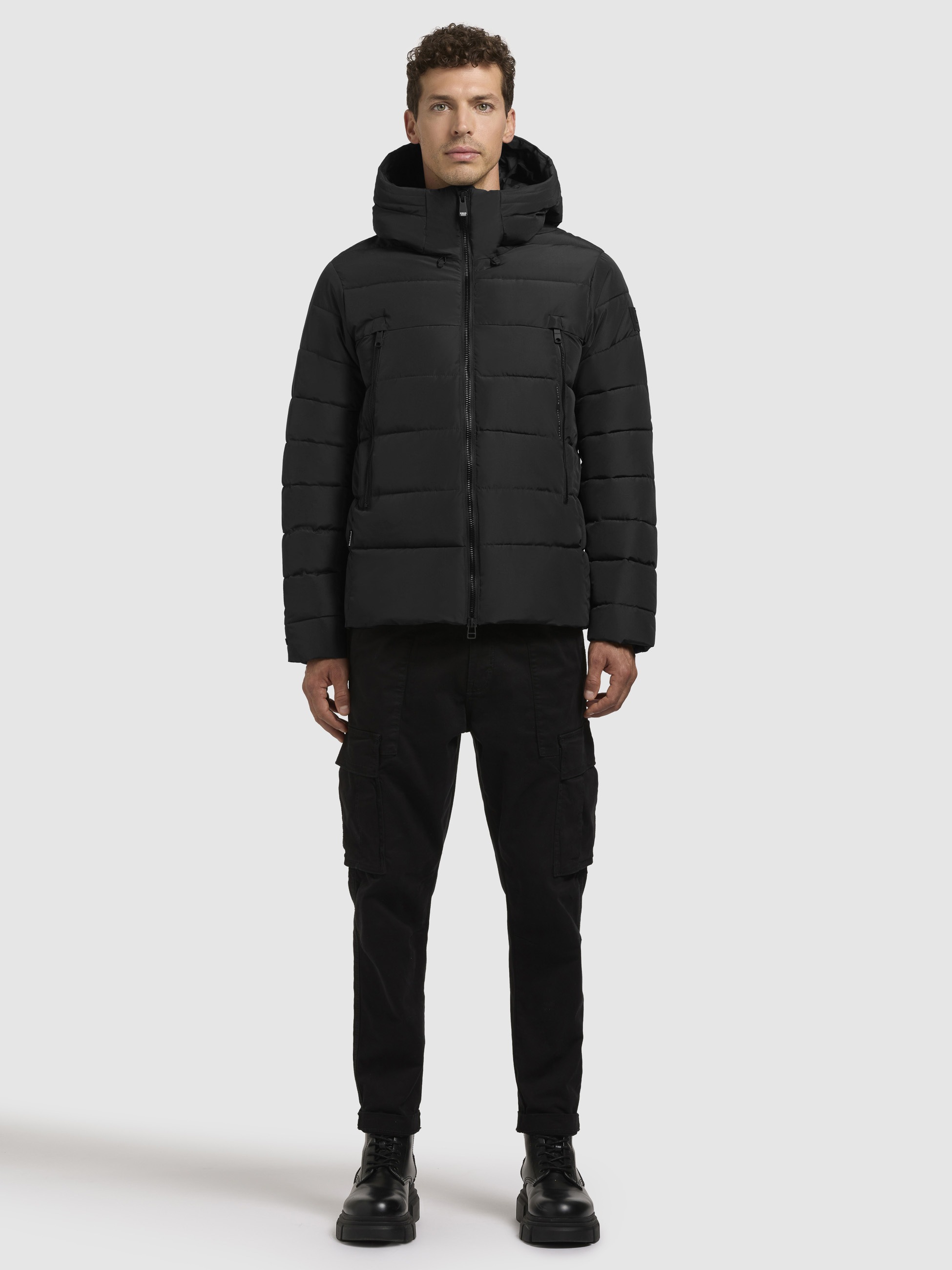 khujo Steppjacke "WOU", mit Kapuze günstig online kaufen