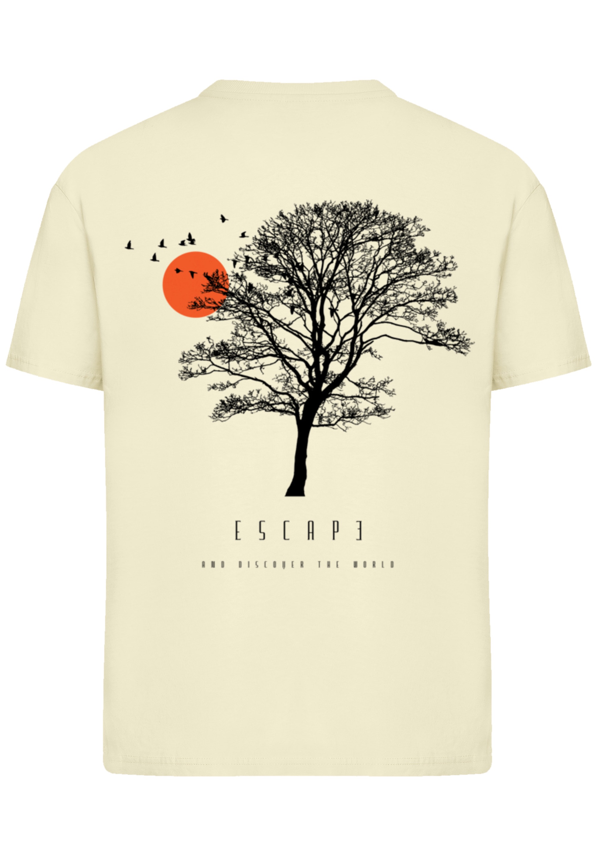 F4NT4STIC T-Shirt »Escape Discover the World Tree Birds« Premium Qualität, ESCAPE Collection