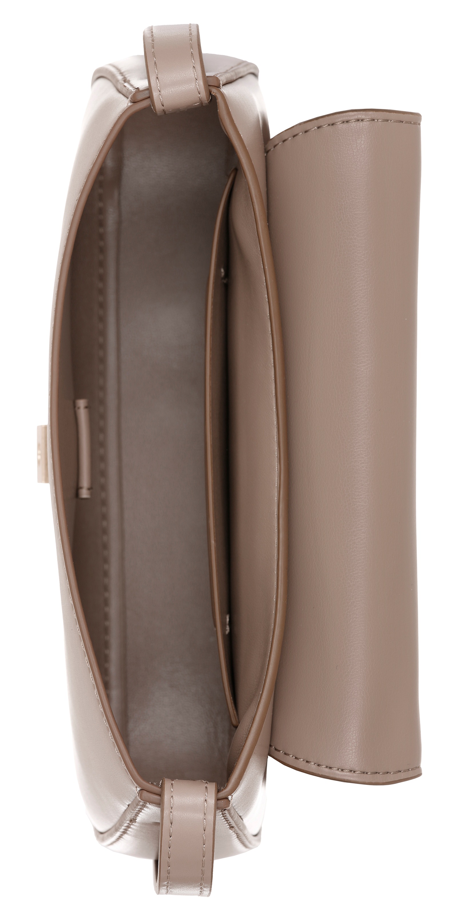 Calvin Klein Umhängetasche »CK BRUSHED FLAP CAMERA BAG« Damen-Handtasche, Schultertasche in klassischer Optik