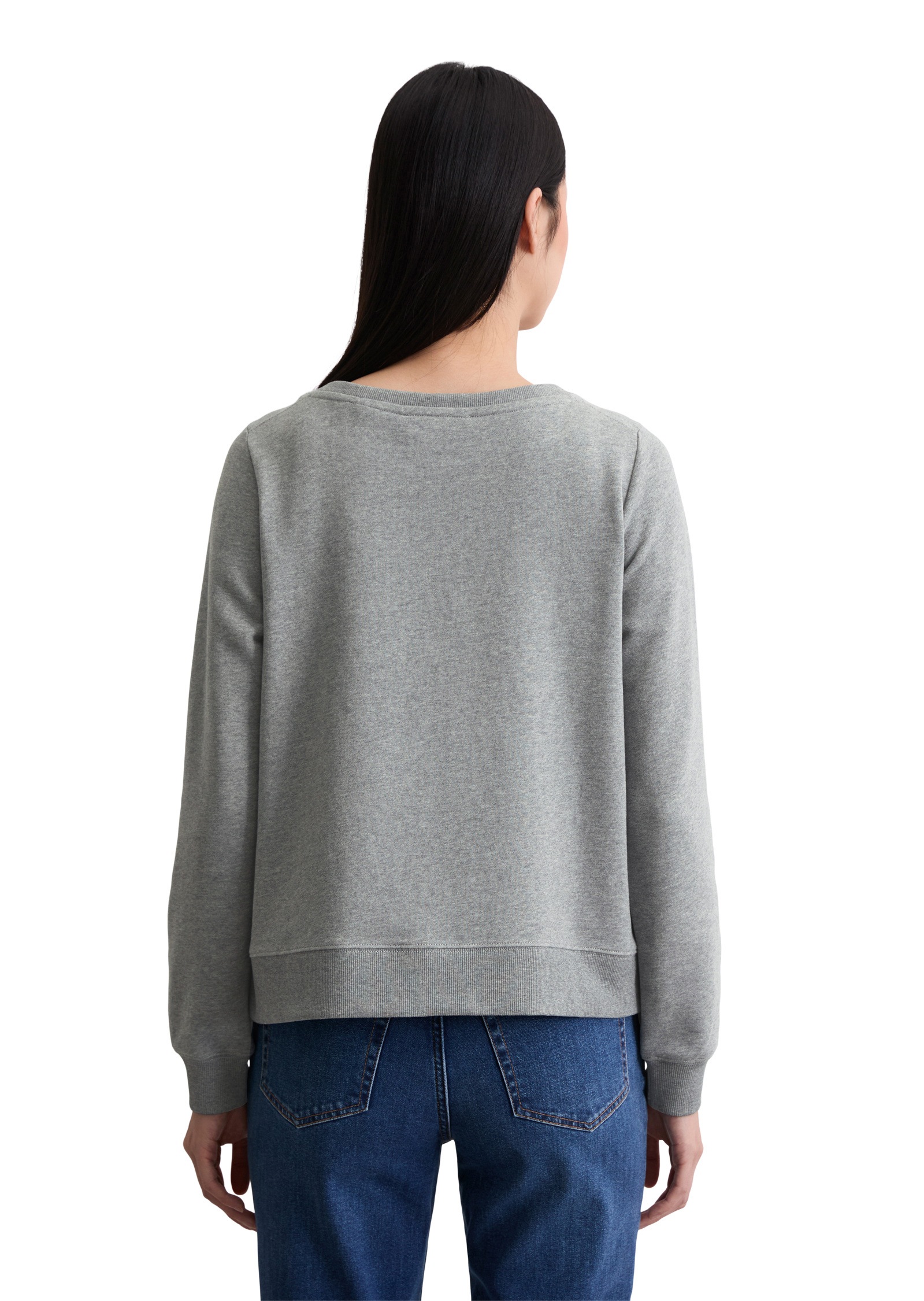 Marc O'Polo Sweatshirt »mit gepeachter Oberfläche«