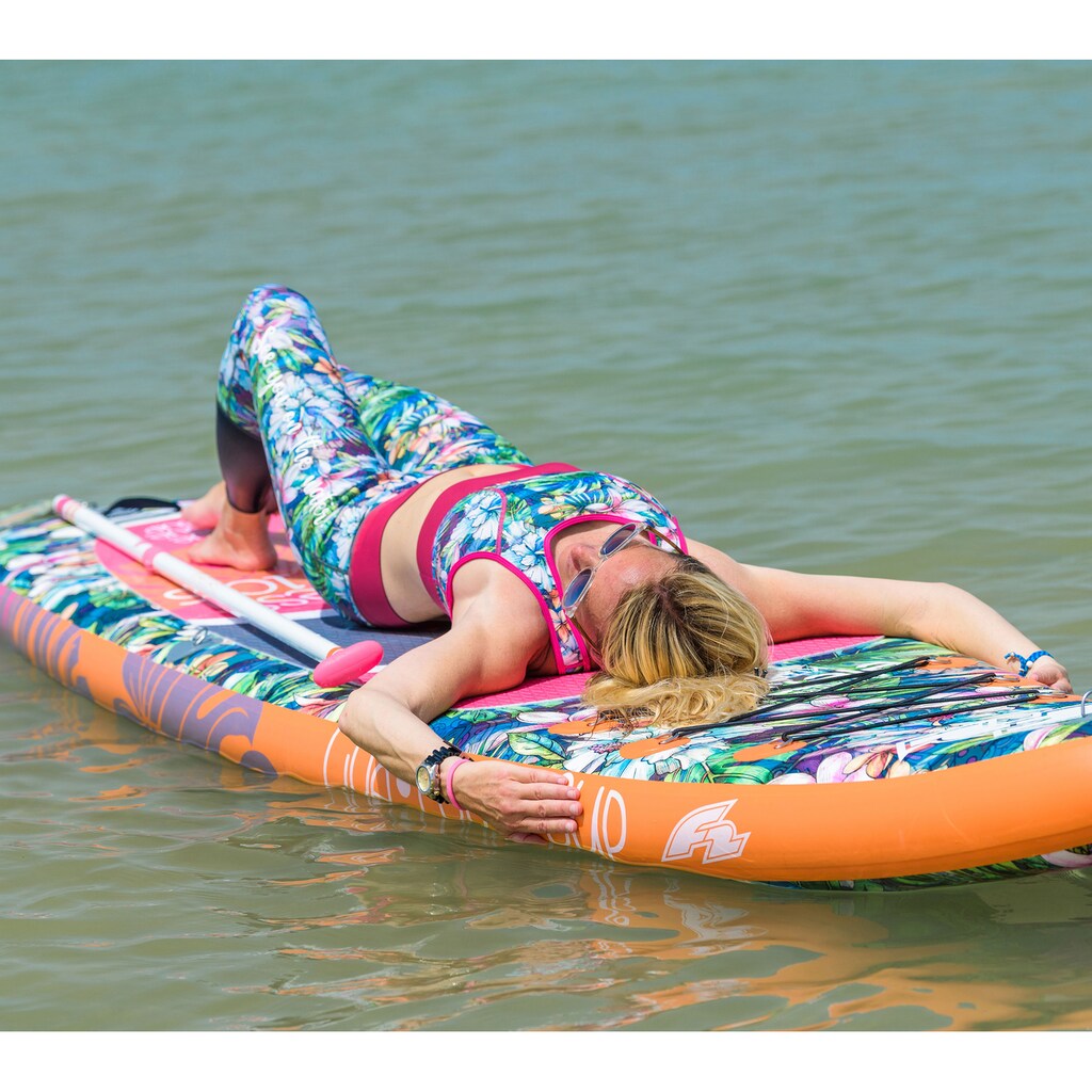 F2 Inflatable SUP-Board »Happiness Woman«