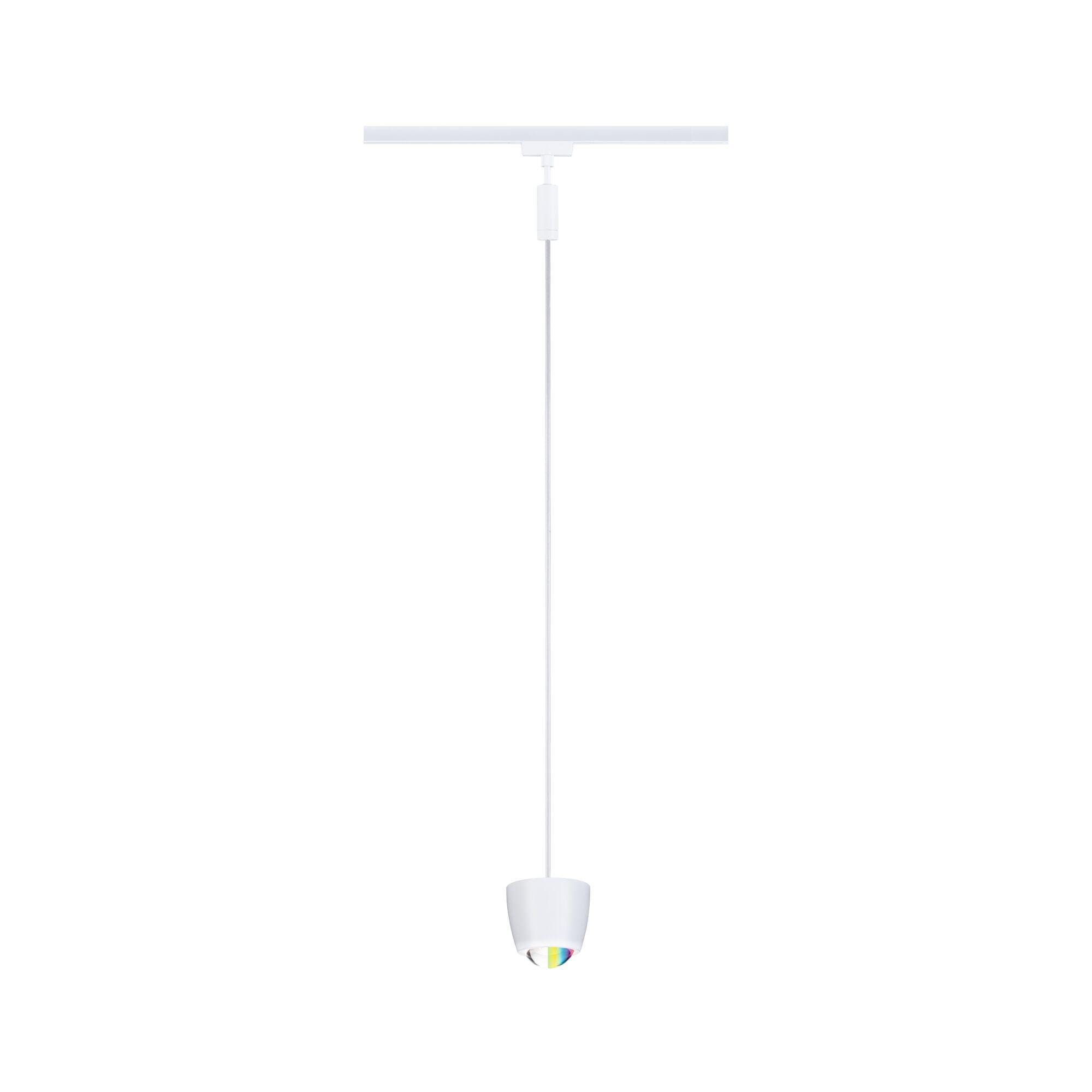 Paulmann Schienensystem-Leuchten »Tyros 200lm 4,5W RGBW+ dimmbar 230V« LED-Modul 1 Stk. Tageslichtweiß Smart Home