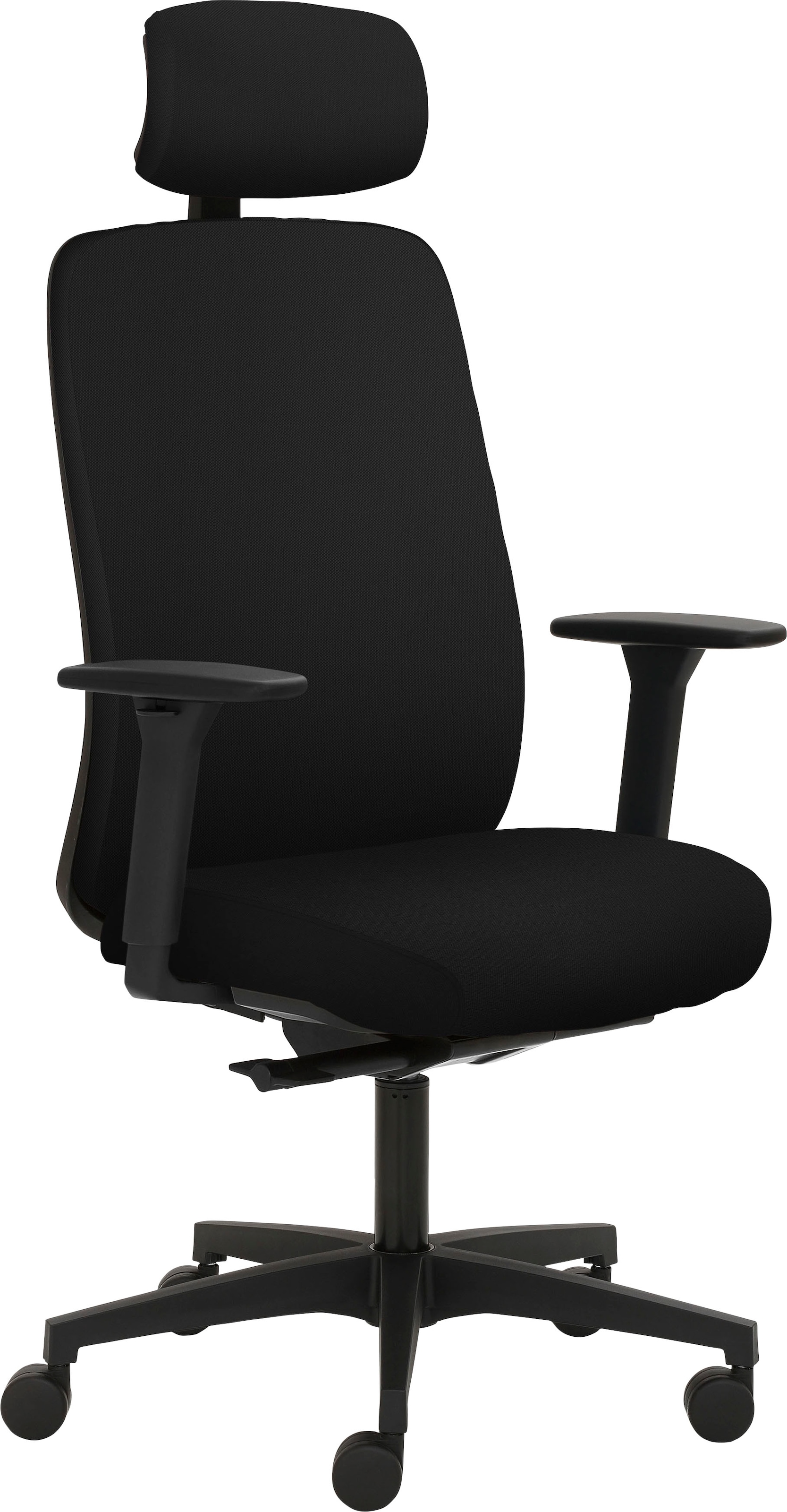 Mayer Sitzmöbel Drehstuhl »2229«, Struktur (recyceltes Polyester), 3D Armlehnen, Kopfstütze, Sitztiefenverstellung