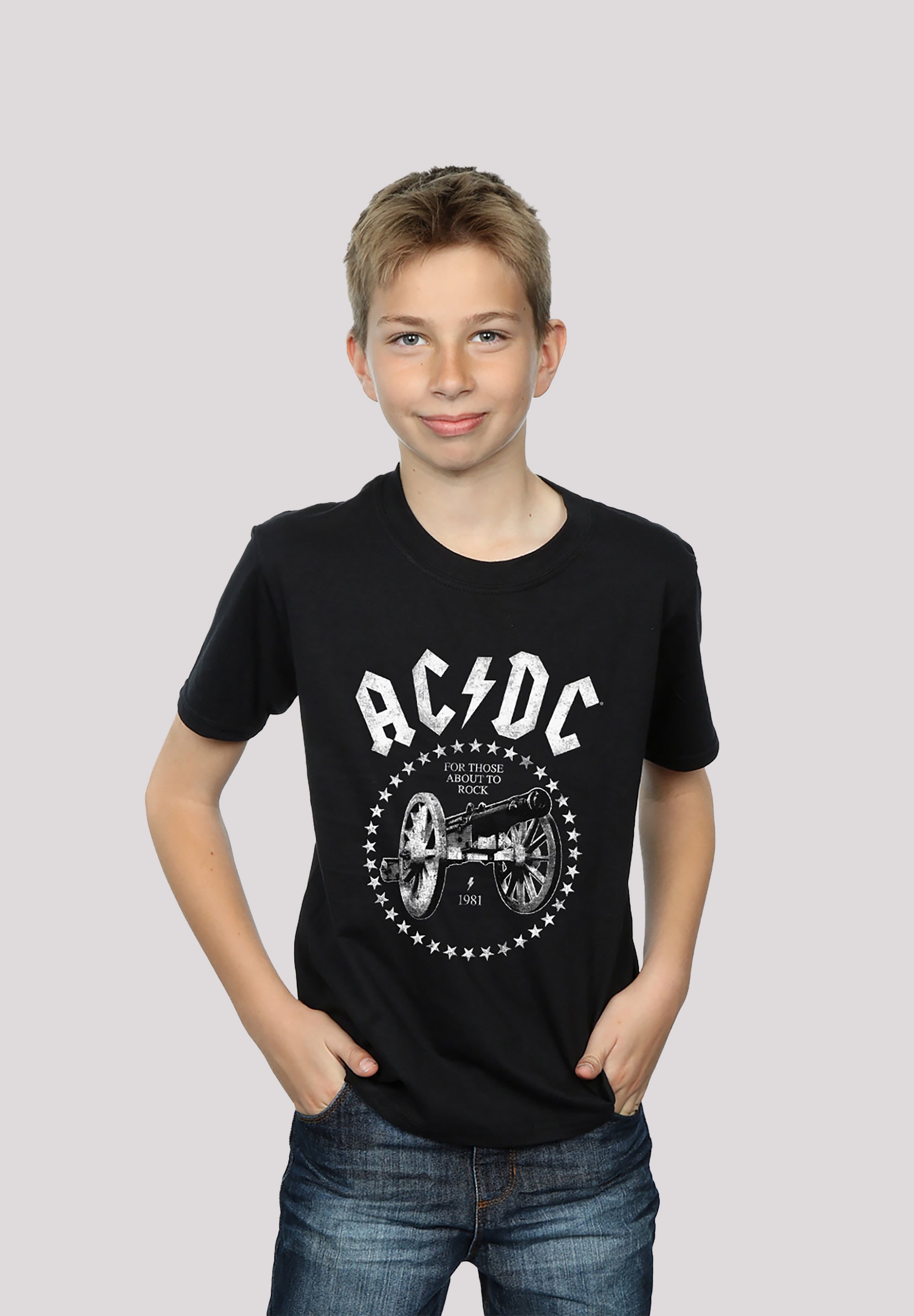 Unisex At Kinder,Premium BAUR Merch«, Fan Musik Merch,Jungen,Mädchen,Bandshirt Premium Metal | - ▷ Live F4NT4STIC T-Shirt »ACDC für Rock River Plate