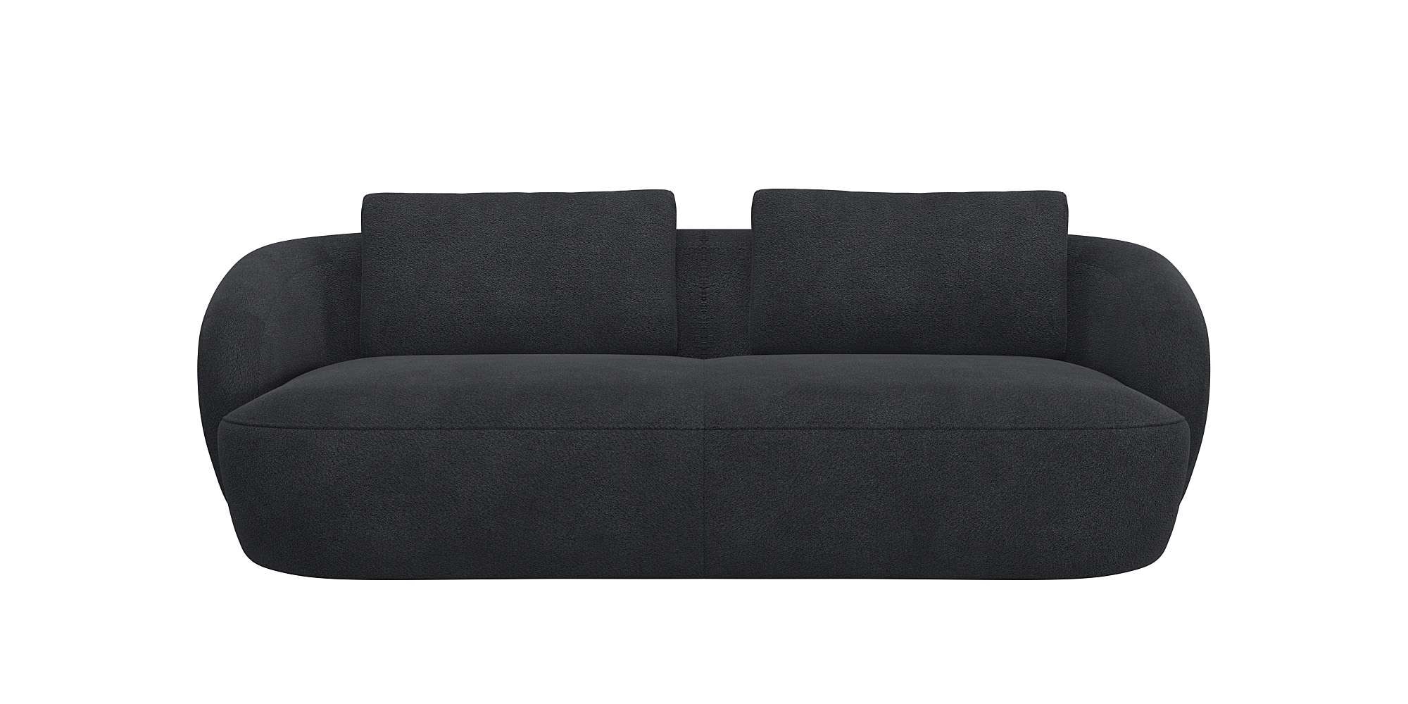 FLEXLUX 3-Sitzer "Torino, rund und bequem, Couch, Dreisitzer", Modernes, or günstig online kaufen