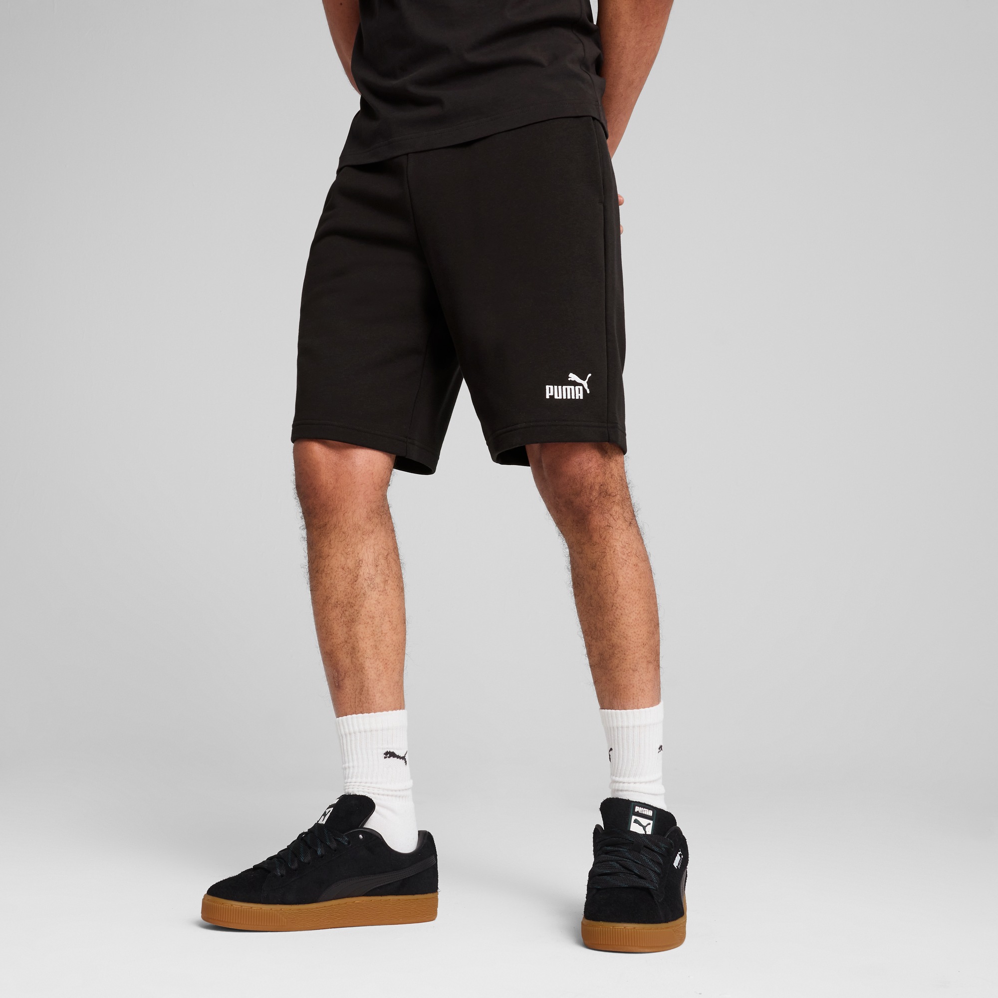 PUMA Trainingsshorts "ESS NO. 1 LOGO SHORTS 10"" mit Eingrifftaschen, Regul günstig online kaufen