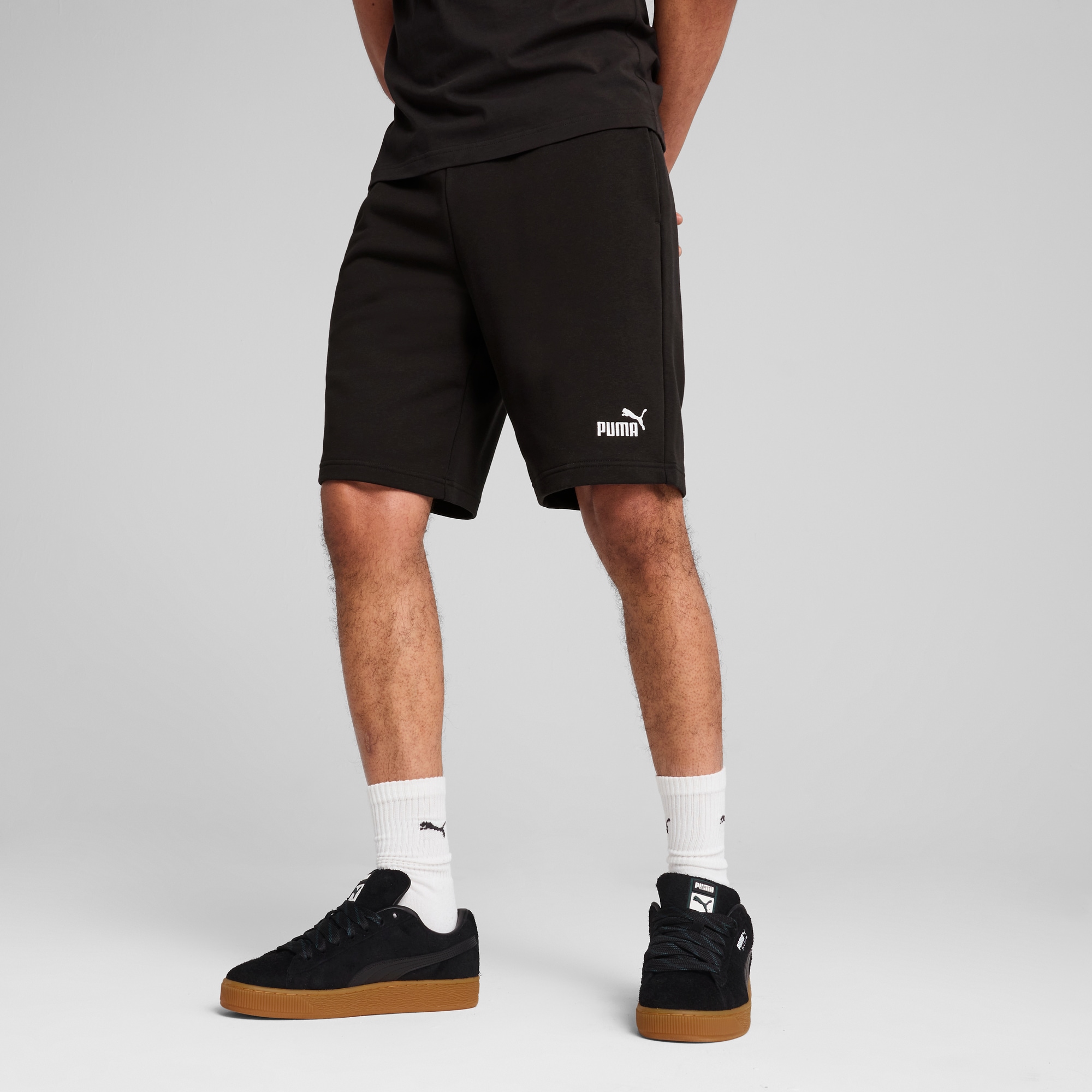 PUMA Trainingsshorts "ESS NO. 1 LOGO SHORTS 10"", Sweatshorts mit weichem F günstig online kaufen
