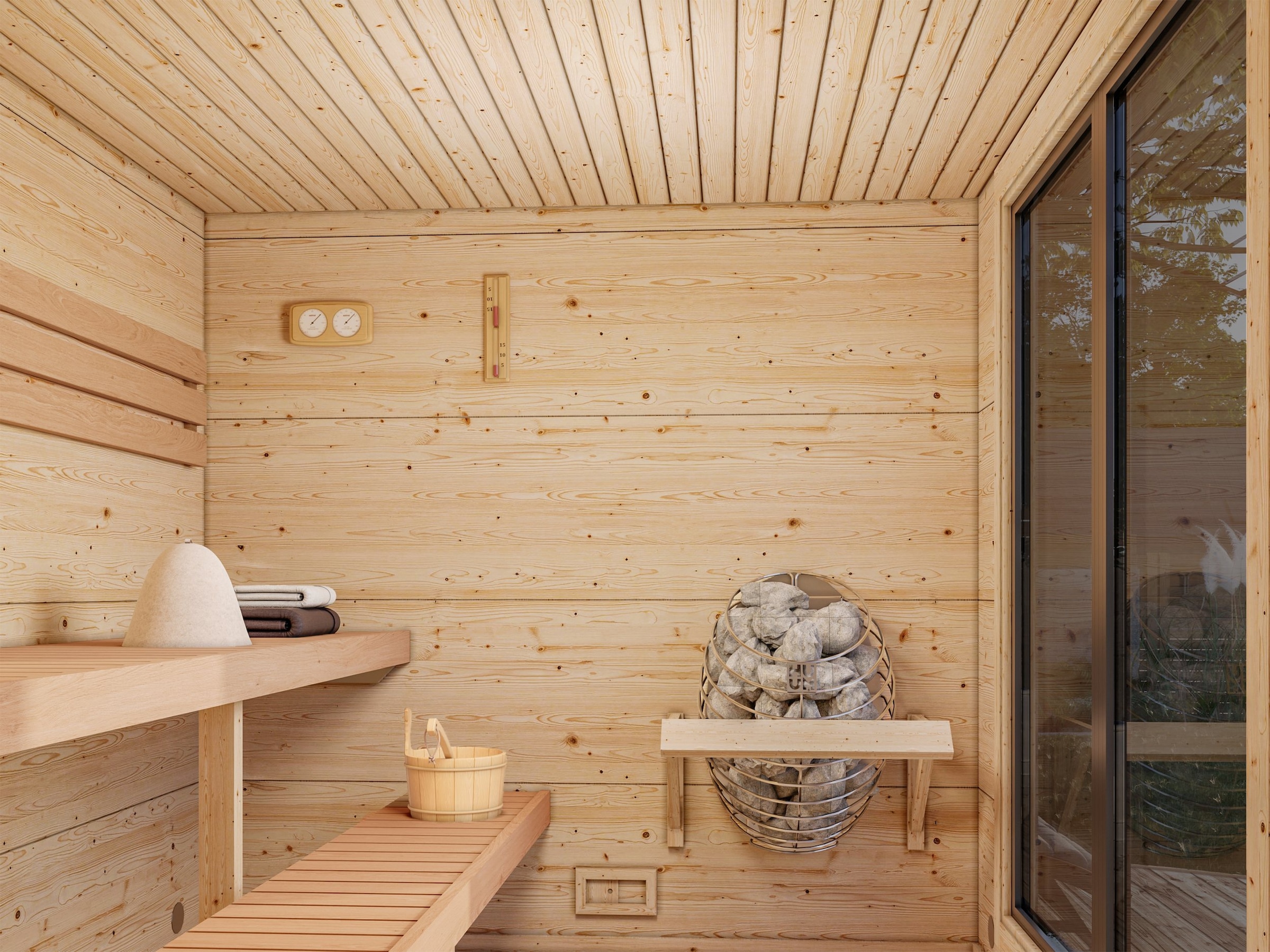 Palmako Sauna »Grace«