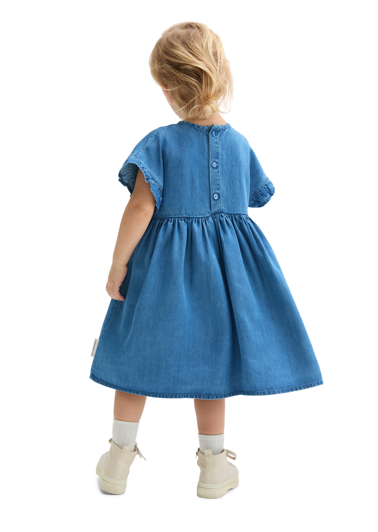 Marc O'Polo Sweatkleid »aus weicher Viskose in Denim-Optik«
