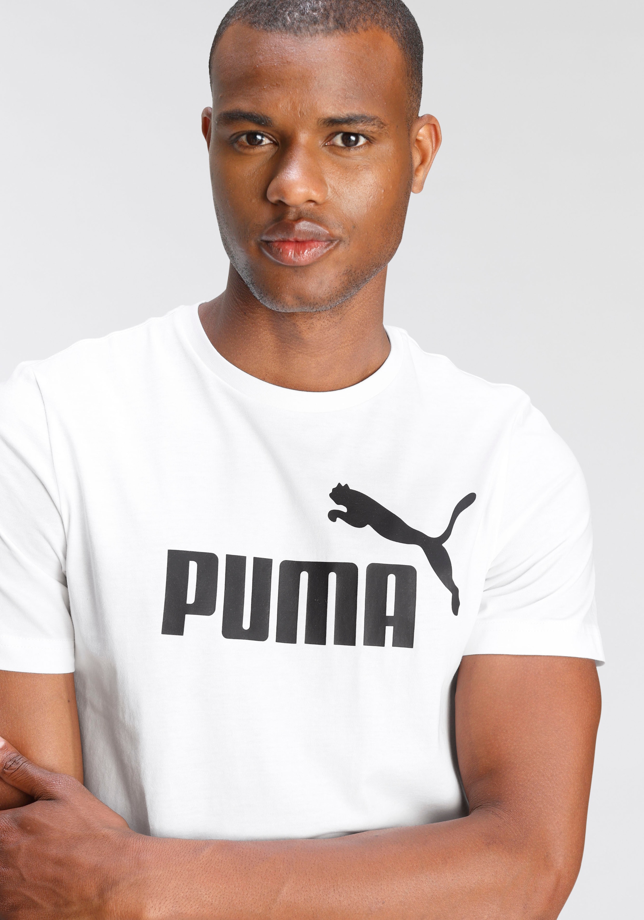 PUMA T-Shirt »ESS LOGO TEE«