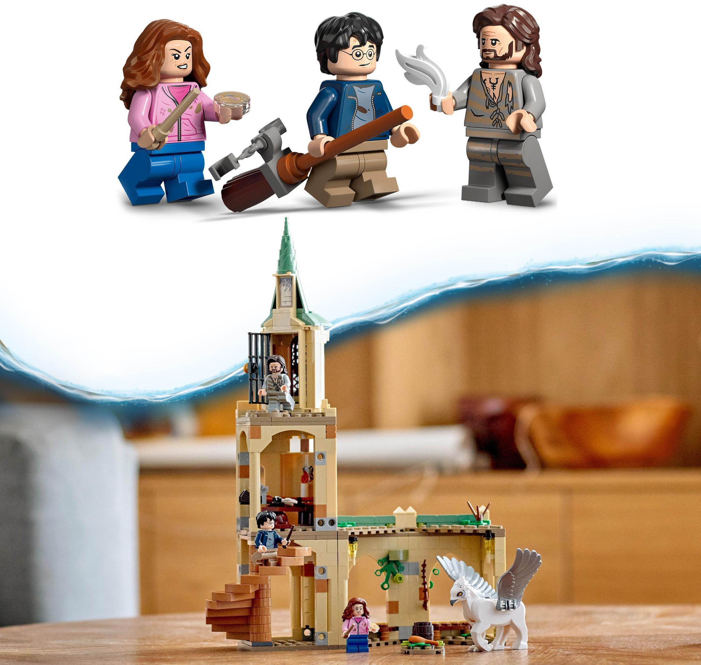 LEGO® Konstruktionsspielsteine »Hogwarts™: Sirius’ Rettung (76401), LEGO® Harry Potter™«, (345 St.), Made in Europe