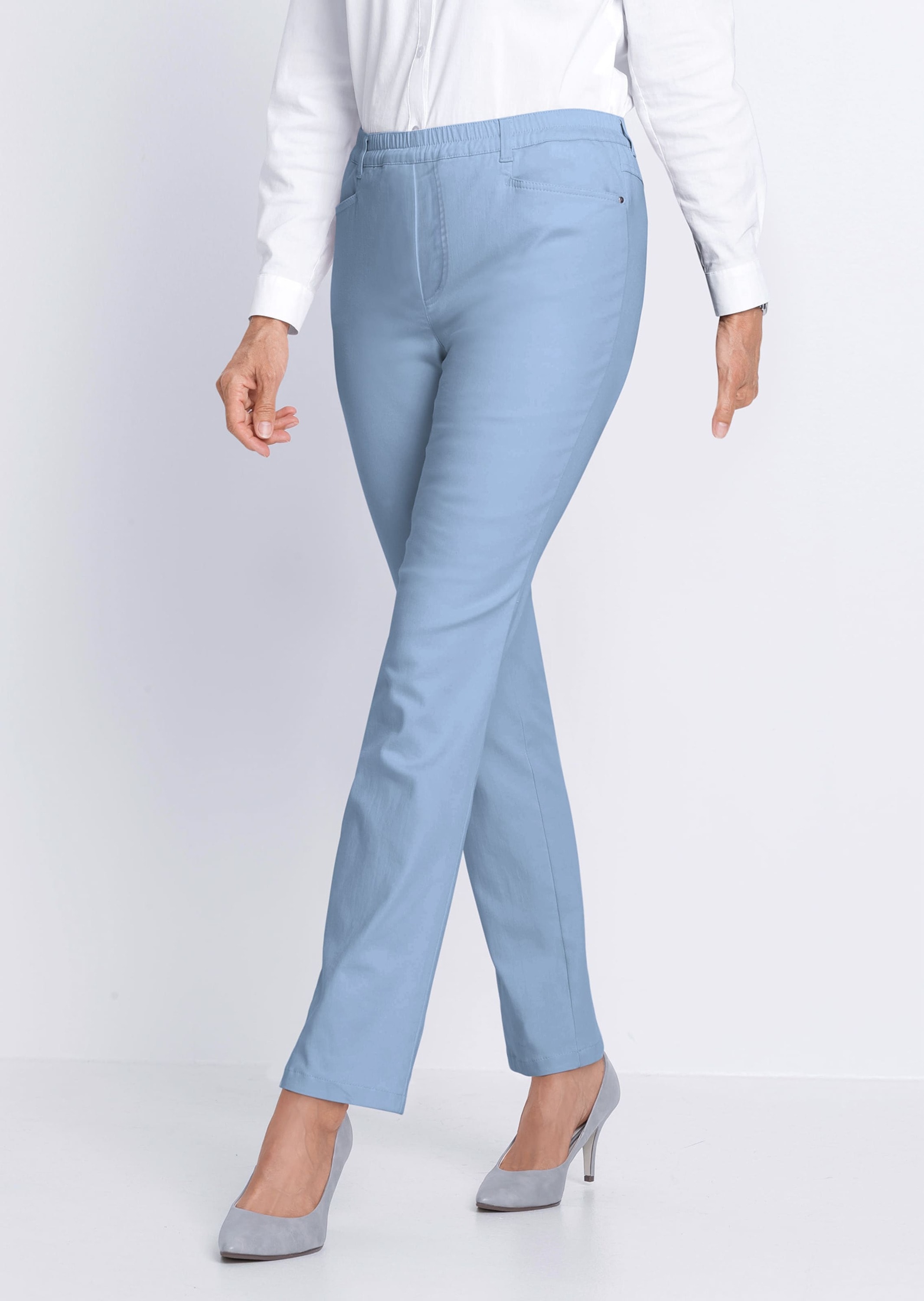 GOLDNER Strickjacke »Kurzgröße Langarm Cardigan aus Merino«