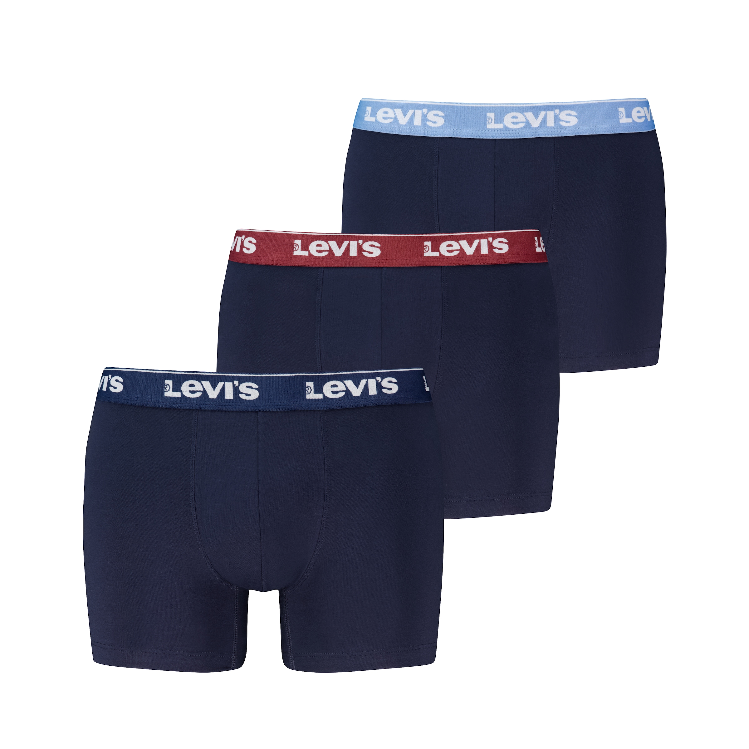 Levi's® Boxershorts »LEVIS MEN REPEAT LOGO BOXER BRIEF« 3er Pack, 