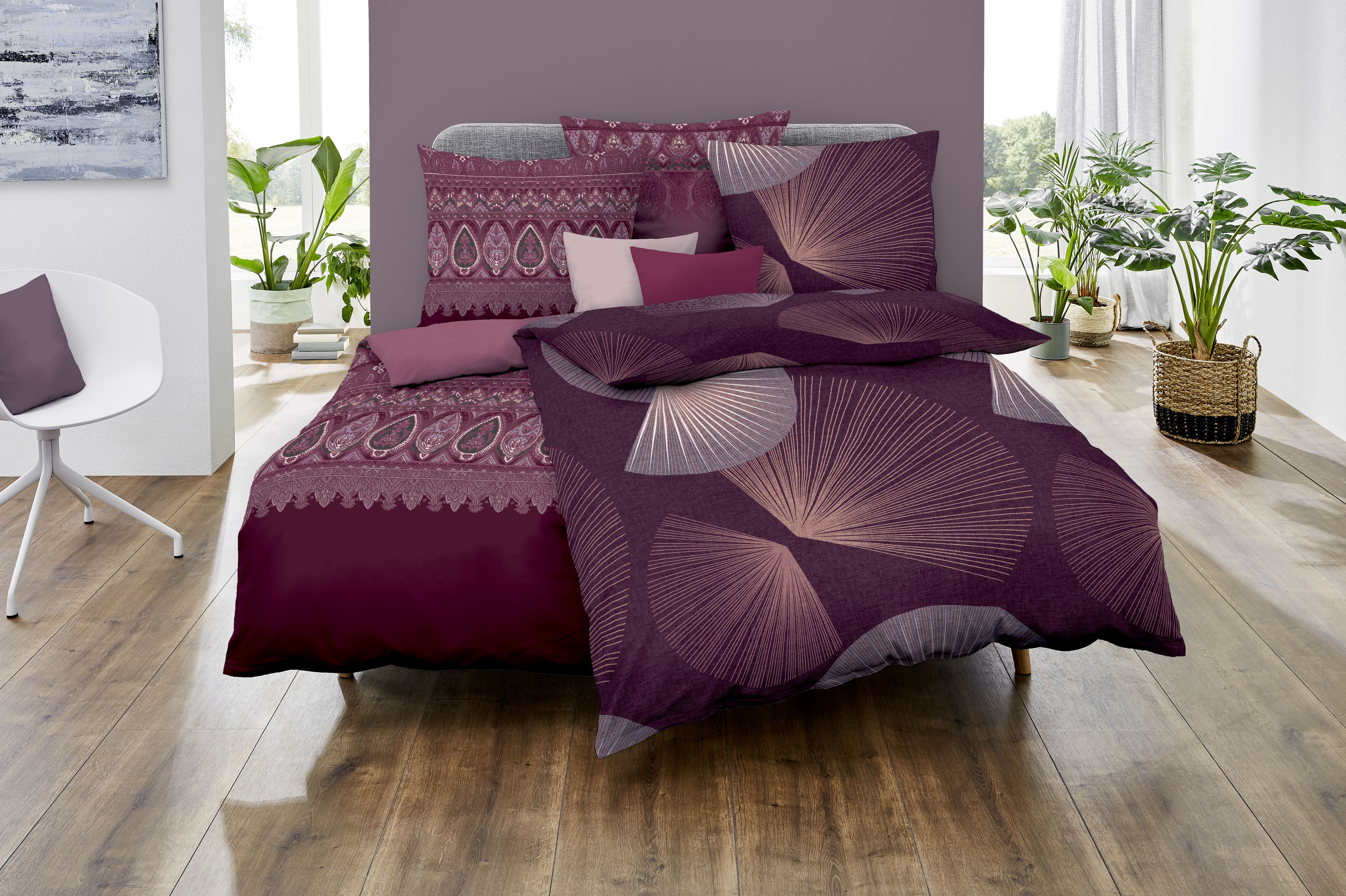 Kaeppel Bettwäsche "Opulence" 2 Stk. tlg. Paisleymuster günstig online kaufen