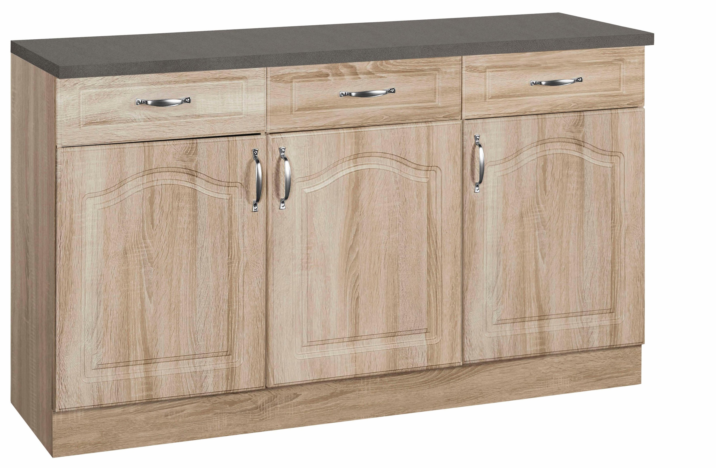 wiho Küchen Unterschrank "Linz", 120 cm breit, in Landhaus-Optik günstig online kaufen