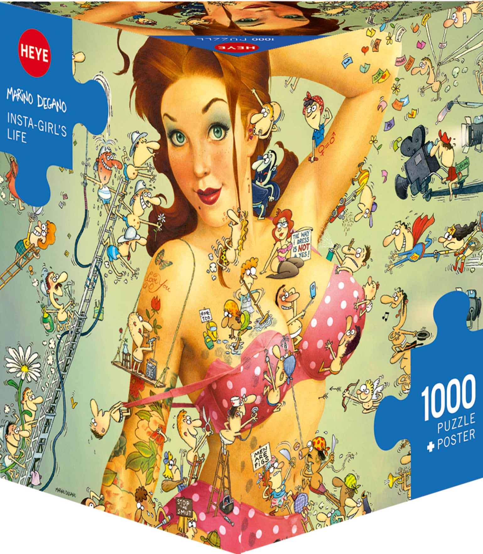 Puzzle »Insta-Girl´s Life«, Made in Europe
