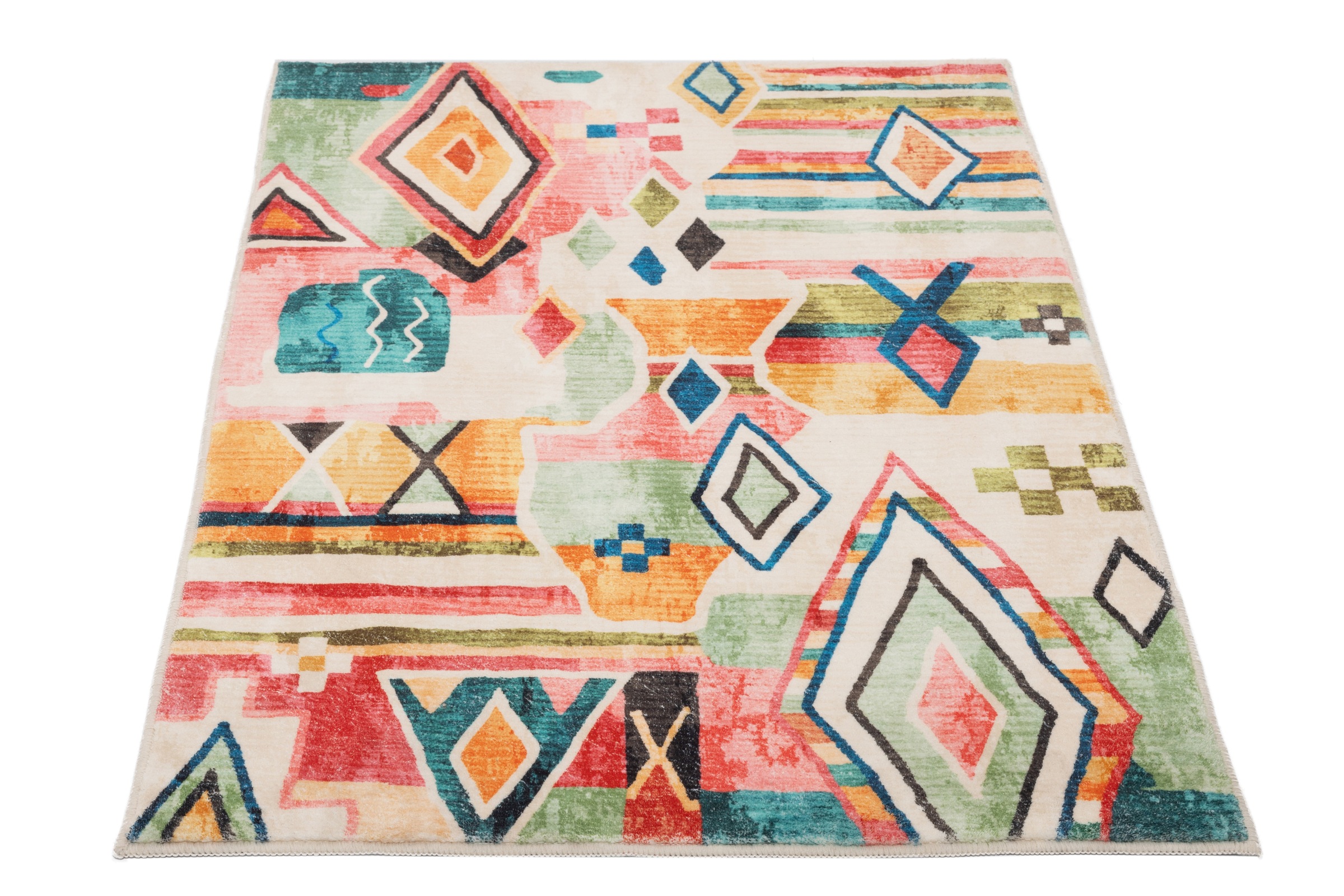 Thumbnail - Gino Falcone Badematte "Ariella GF-145" Höhe 7 mm rutschhemmend beschichtet fußbodenheizungsgeeignet Badteppich, bedruck...