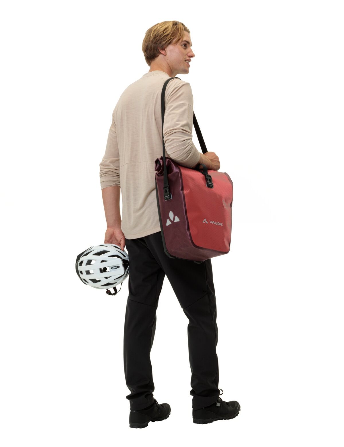 VAUDE Fahrradtasche »AQUA BACK SINGLE (REC)« für Radsport, mit Organizer-Innentasche, wasserdicht