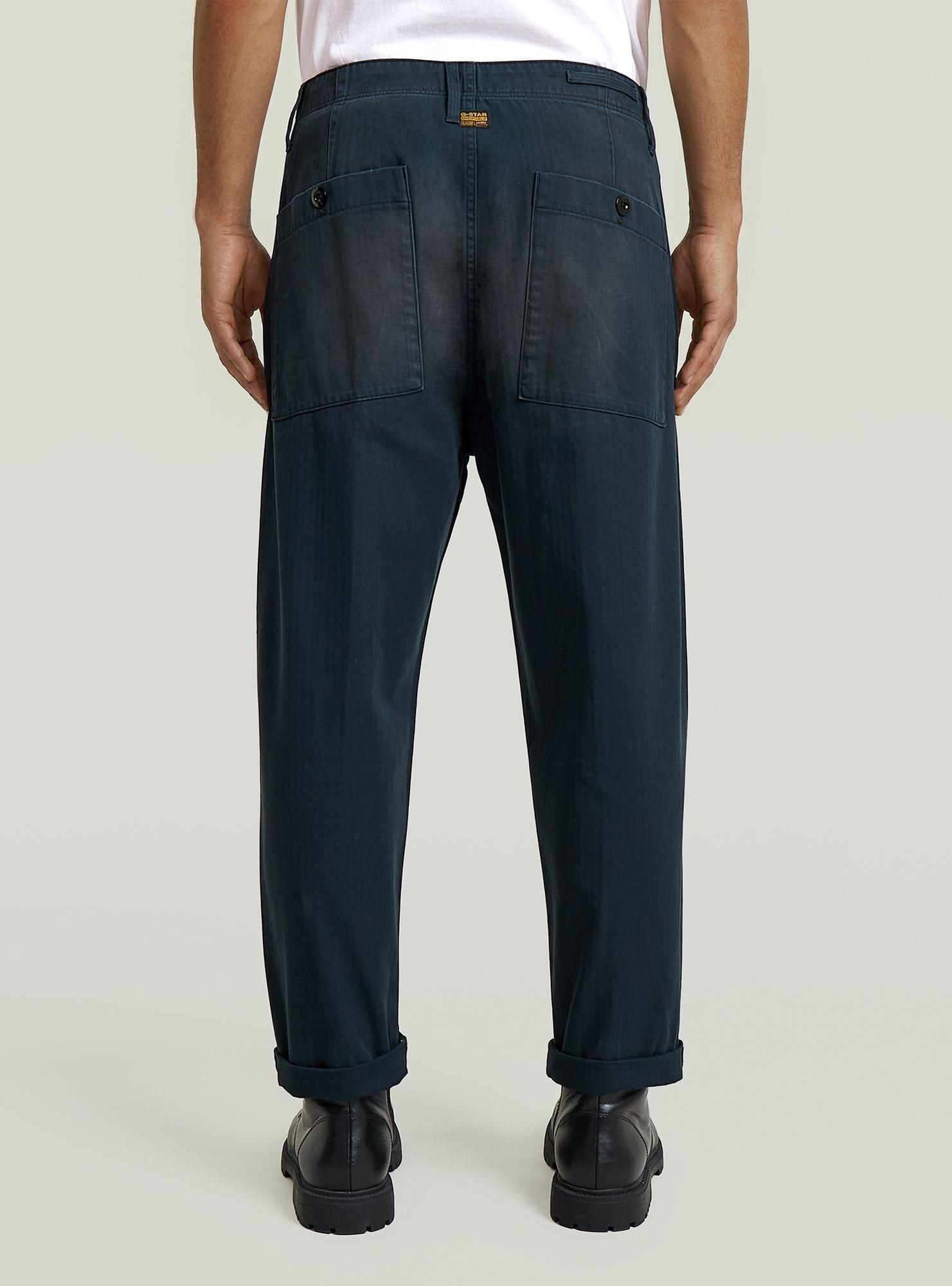 G-STAR Chinohose »Pleated Chino Relaxed Tapered«