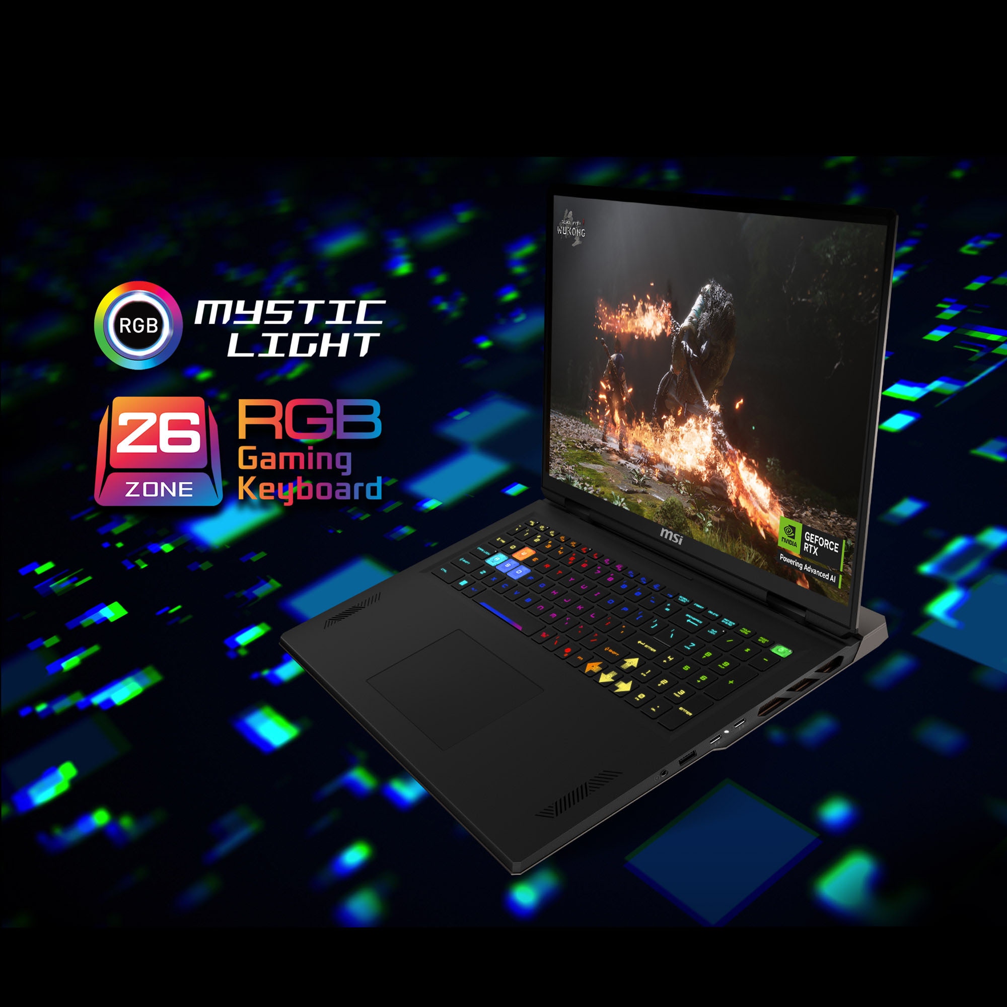 MSI Gaming-Notebook »Vector 18 HX AI A2XWJG-657« 45,8 cm / 18 ″ Intel Core Ultra 9 GeForce RTX 5090 2.000 GB SSD