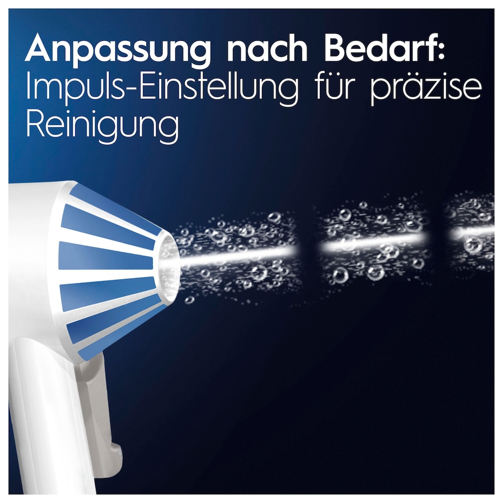 Oral-B Munddusche »AquaCare 6«, 3 St. Aufsätze}