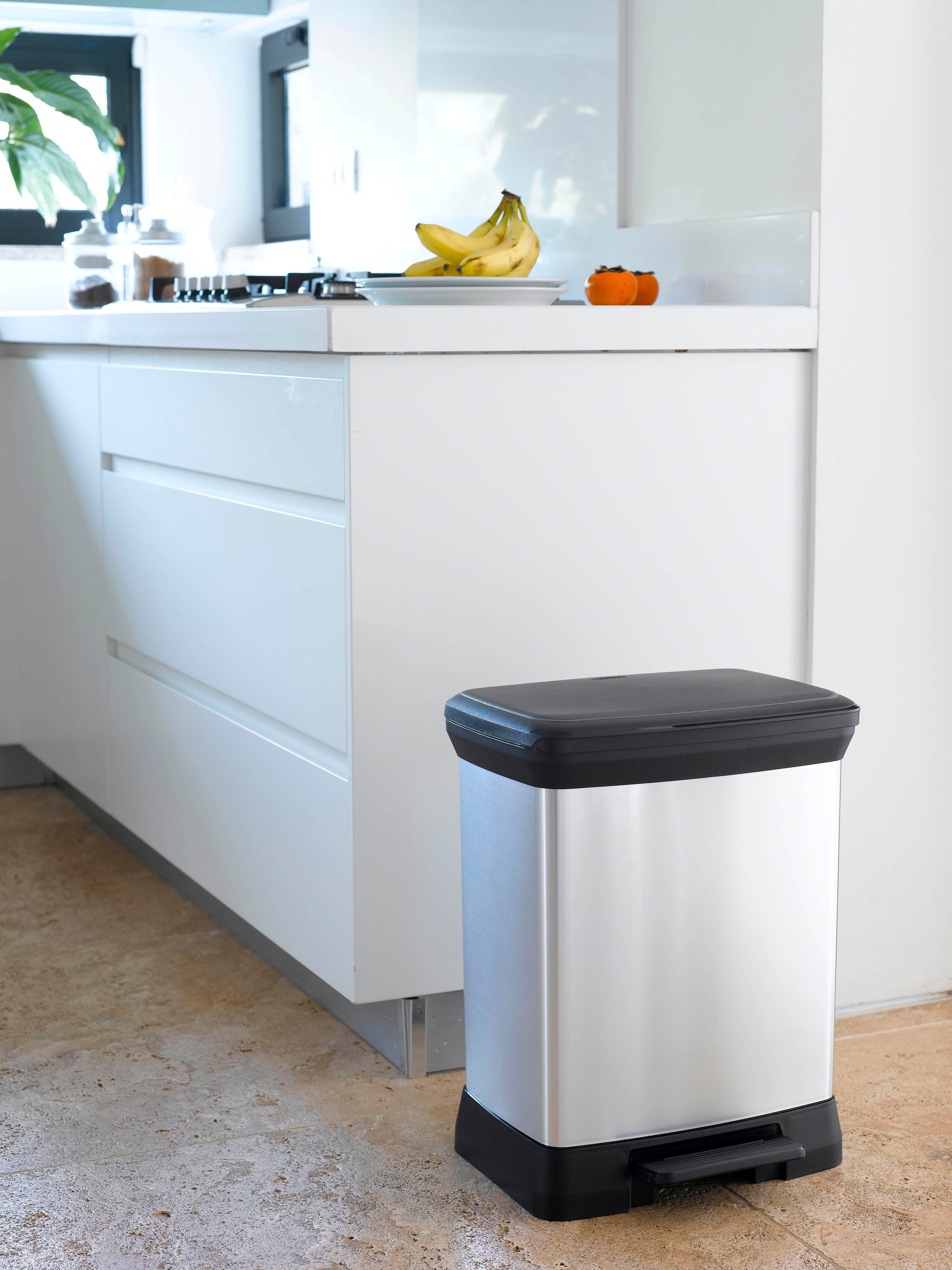 Curver Mülleimer »Decobin«, 1 Behälter, 30 Liter