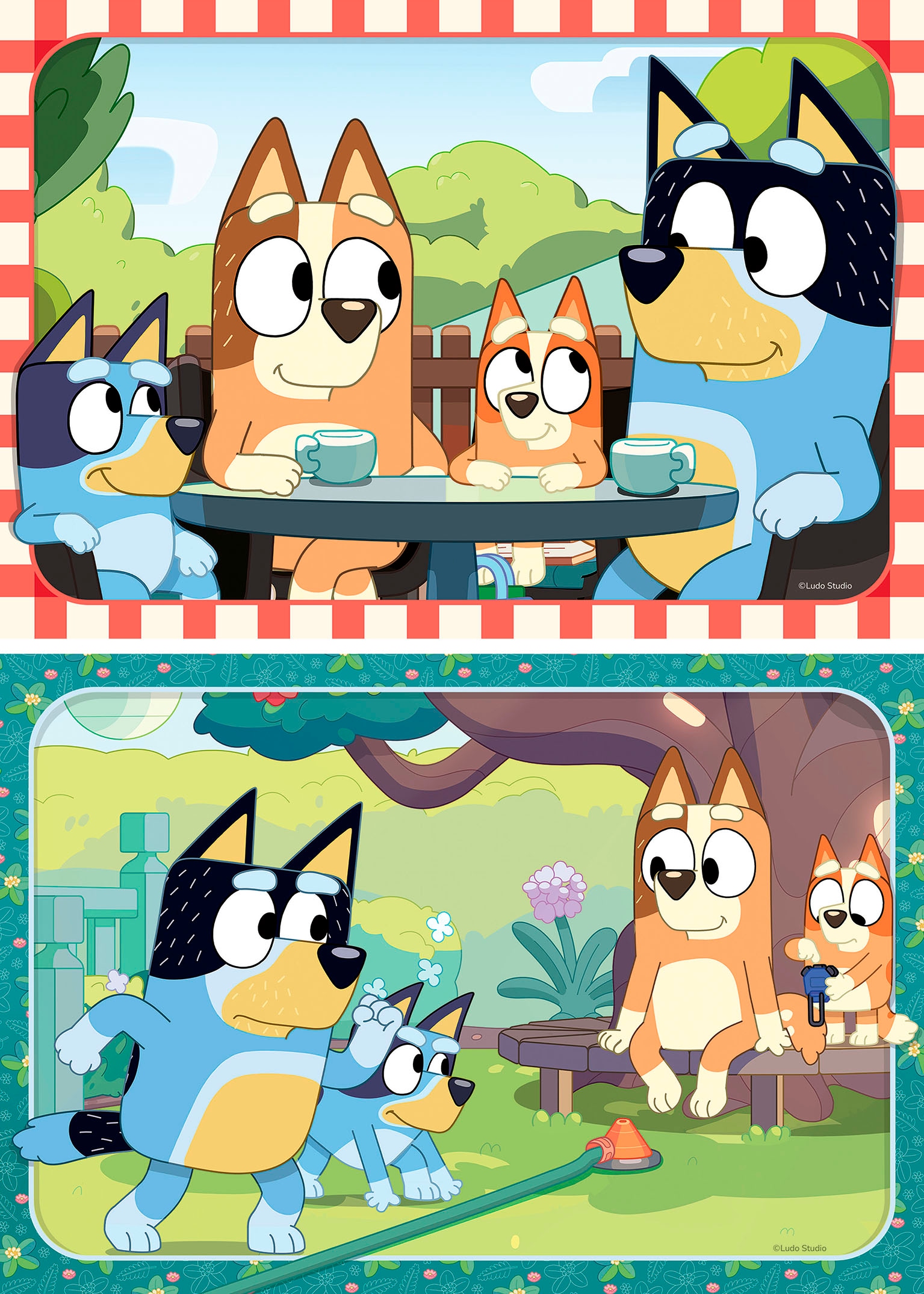 Ravensburger Puzzle »Bluey, Familienzeit«, Made in Europe