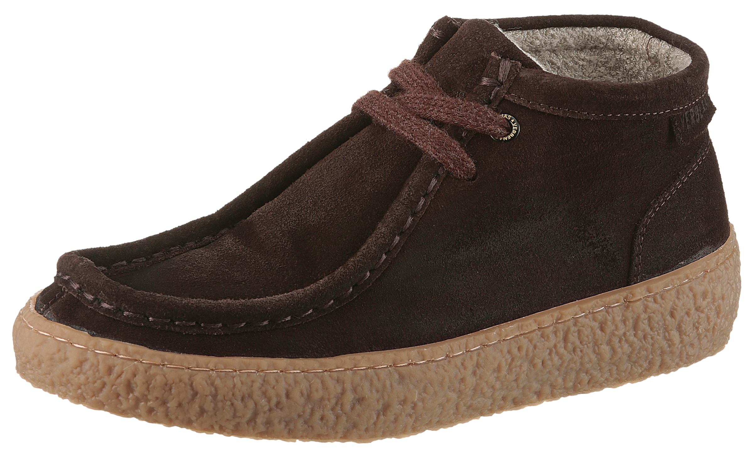 VERBENAS Schnürboots "Britten Serraje", Stiefelette, Plateauboots, Casual-S günstig online kaufen