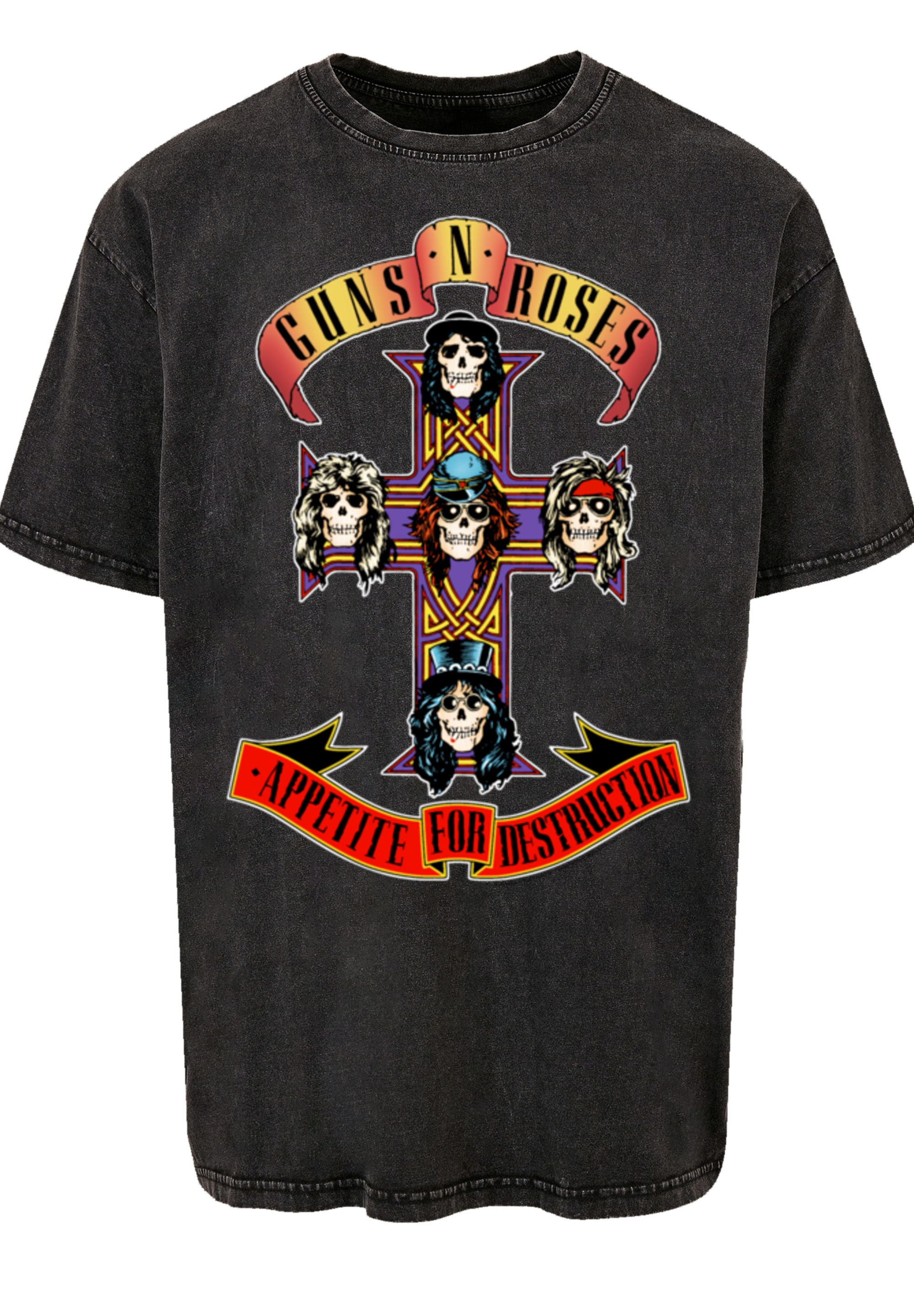 F4NT4STIC T-Shirt »Guns 'n' Roses Appetite For Destruction« Premium Qualität