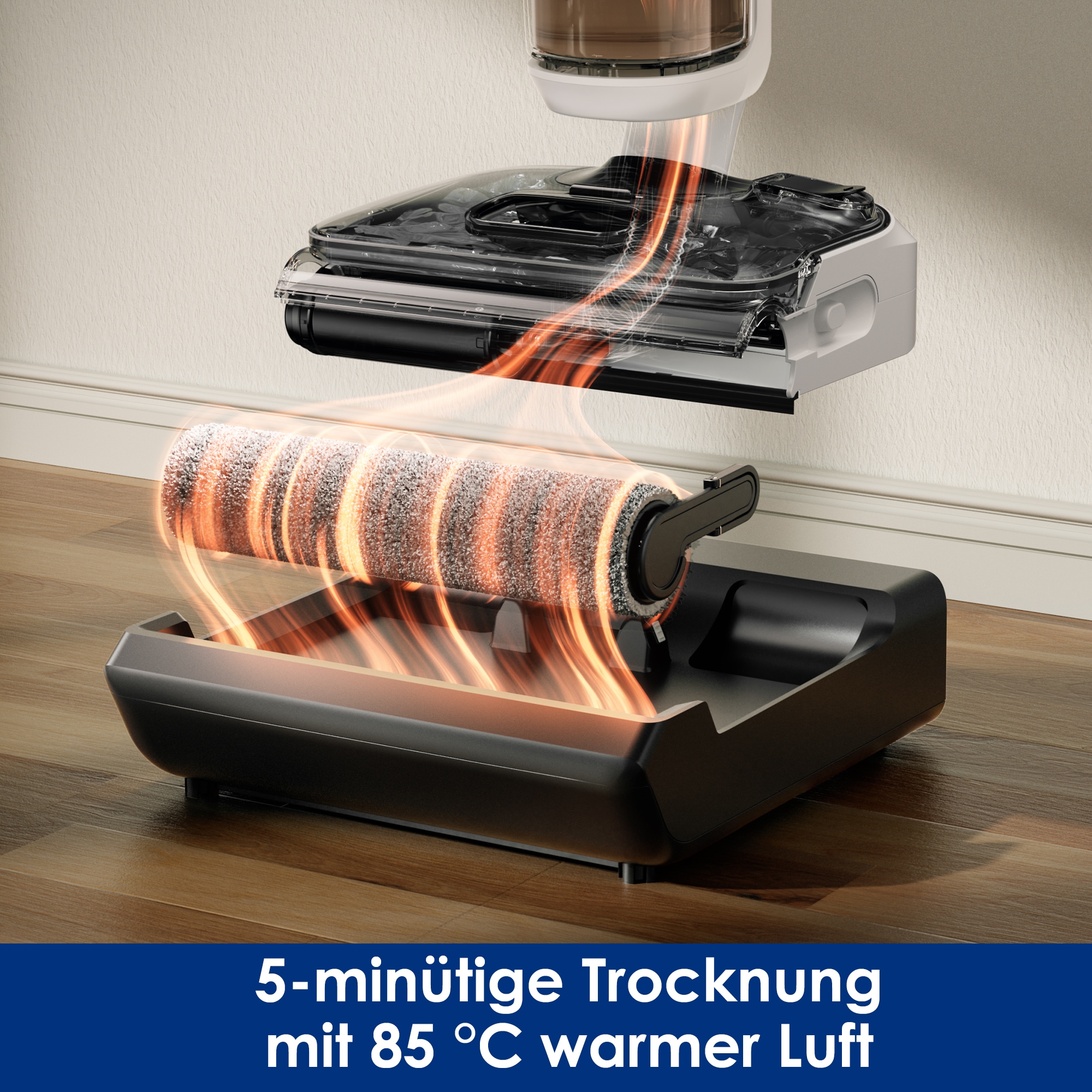 Tineco Nass-Trocken-Sauger »FLOOR ONE S5 Max 22.000pa Saugleistung, 85° Grad Selbstreinigung« Anti Allergiker HEPA Filter
