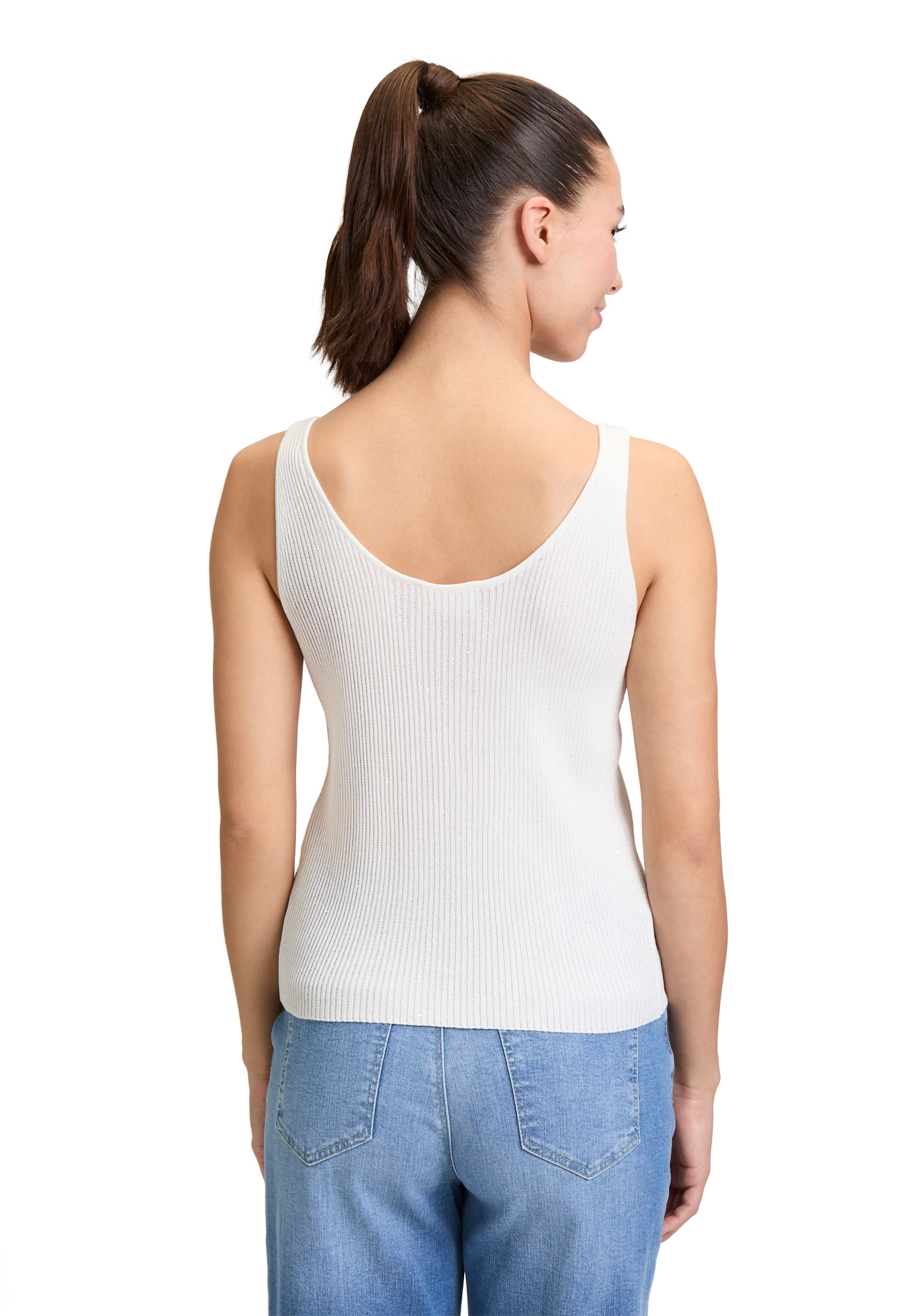 Cartoon Trägertop »Cartoon Strick-Top mit schmalen Trägern«, Material